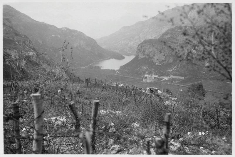 Loppio - lago - postazioni - 1918 (positivo) di Marzocchi, Luigi (primo quarto XX)