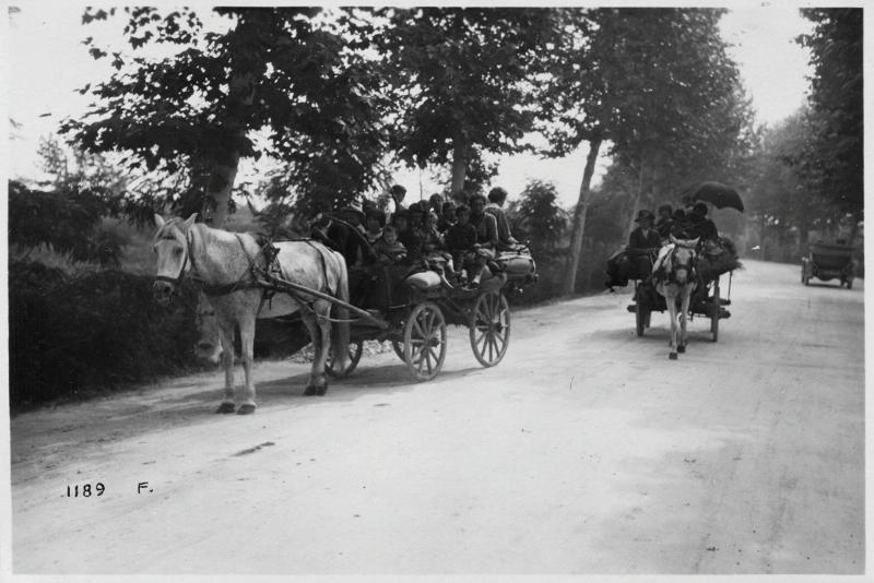 Movimenti - artiglierie - truppe - 1918 (positivo) di Marzocchi, Luigi (primo quarto XX)