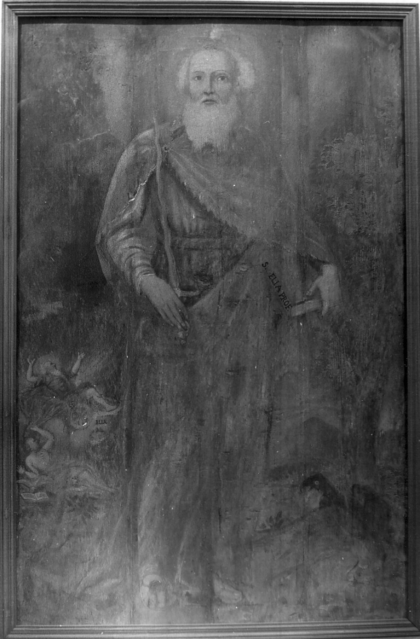 Sant'Elia profeta (dipinto, opera isolata) - ambito calabrese (seconda metà sec. XVI)
