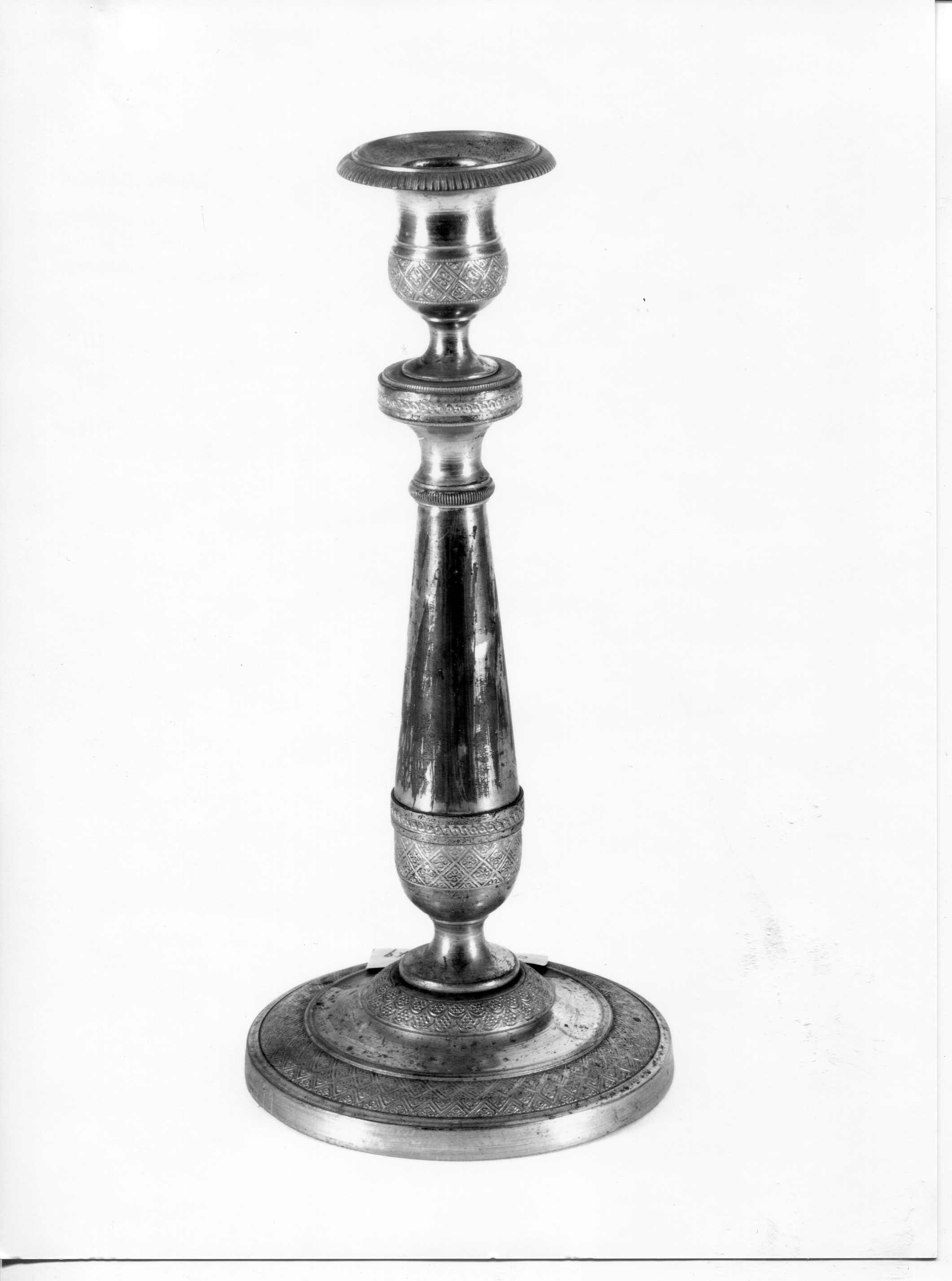 candeliere, serie - manifattura lombarda (ultimo quarto sec. XIX)