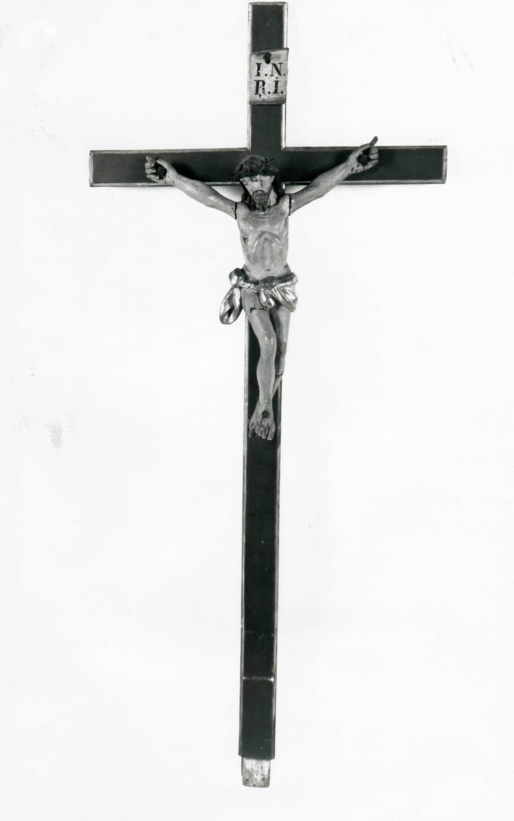 croce processionale, opera isolata - manifattura italiana (sec. XVII)