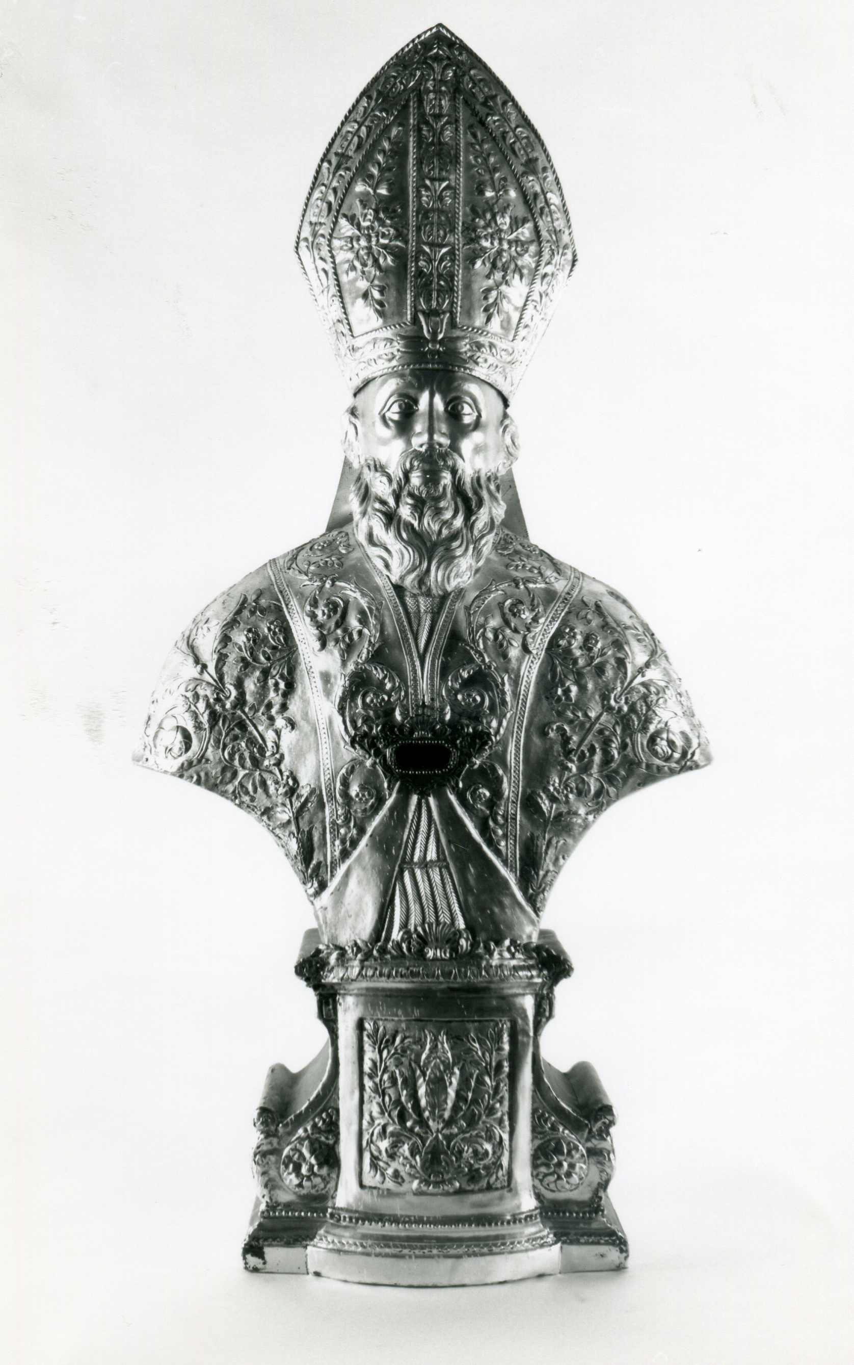 San Barnaba (reliquiario a busto, elemento d'insieme) - manifattura italiana (prima metà sec. XIX)