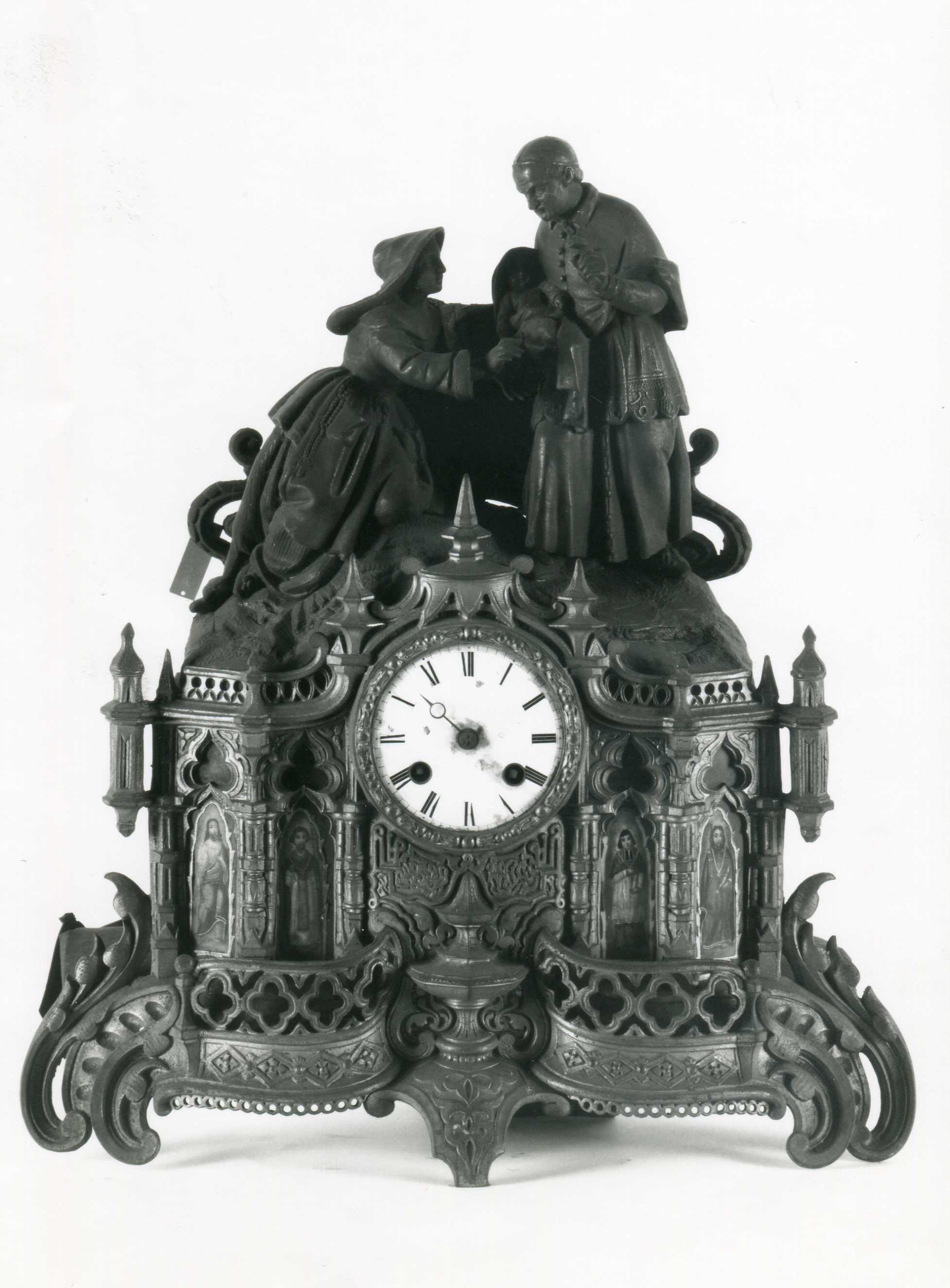 orologio da mensola, opera isolata - ambito italiano (ultimo quarto sec. XIX)
