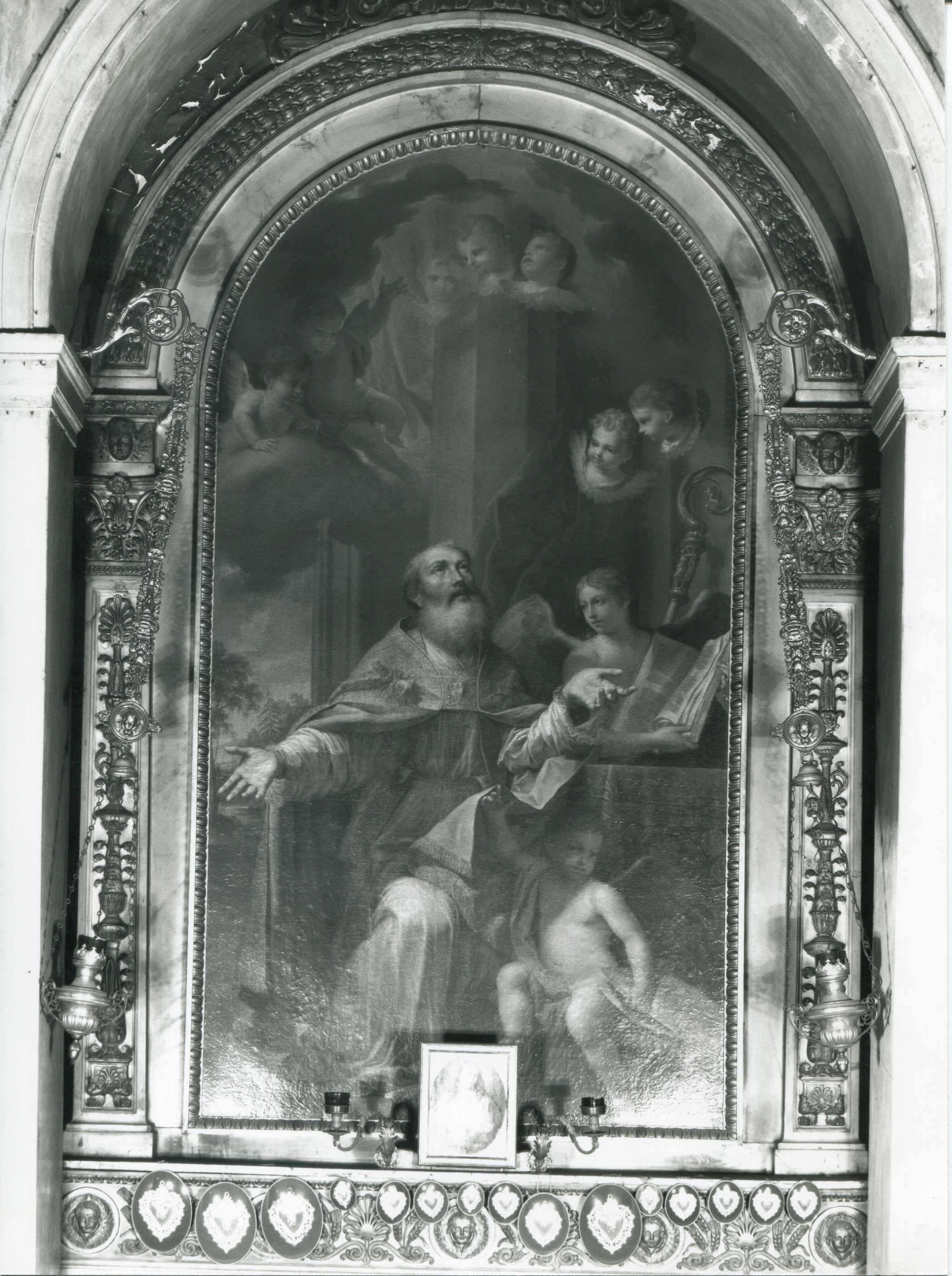 San Gottardo (dipinto, opera isolata) - ambito lombardo (sec. XVIII)