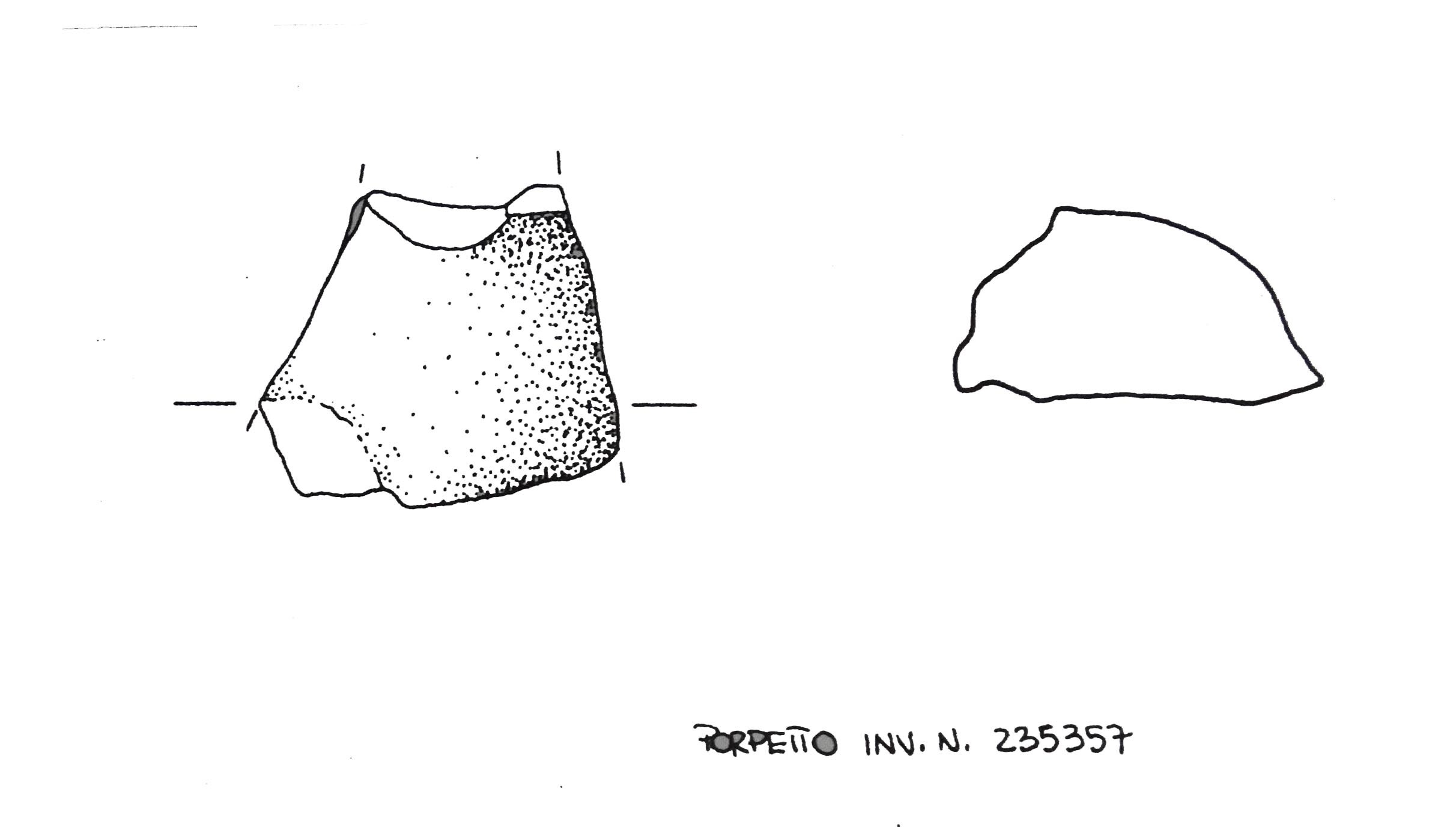 pane/frammento, a barra? - Cultura dell'età del bronzo finale-Friuli Centrale (fine/inizio tarda età del Bronzo)