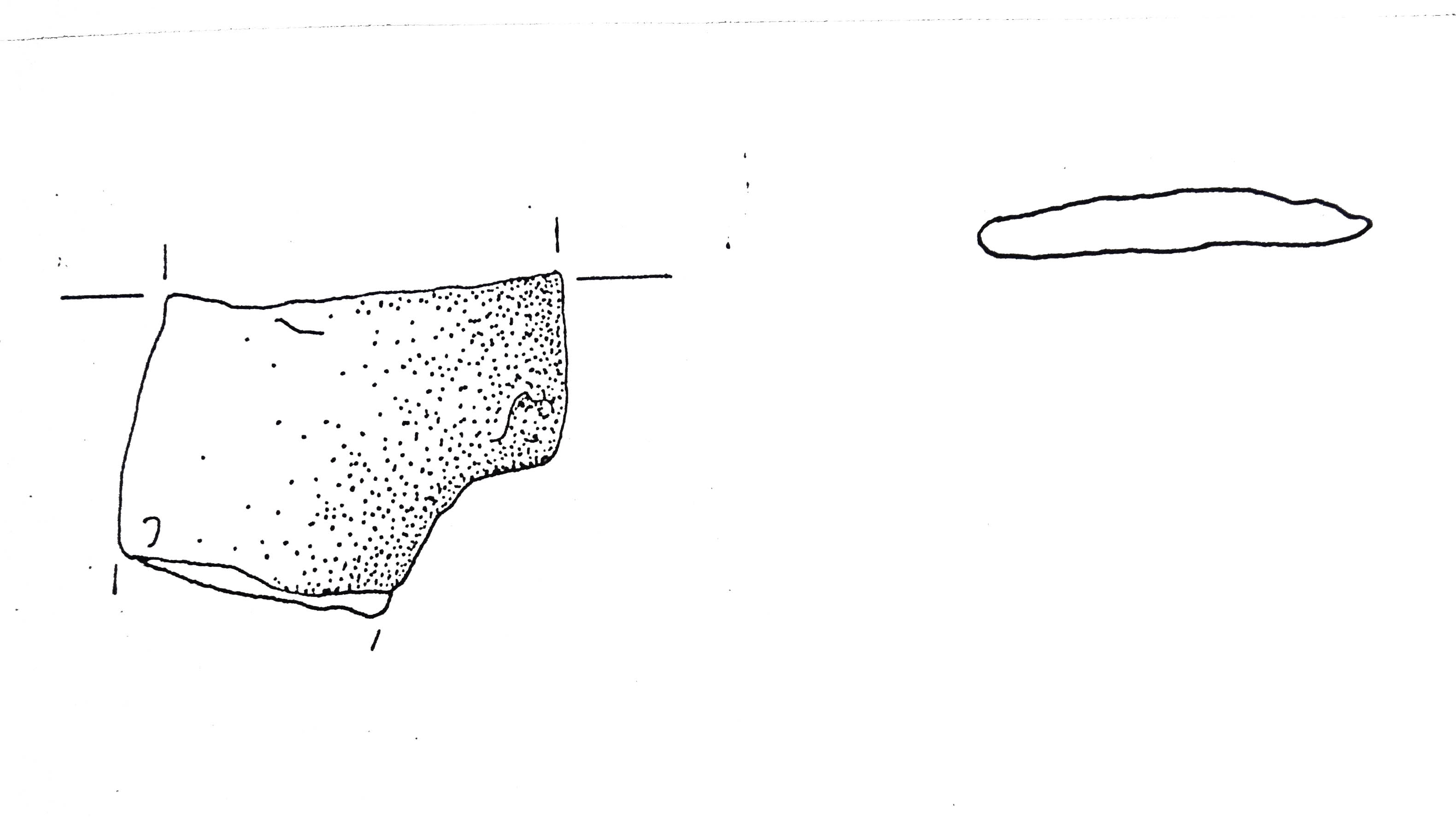 lingotto/frammento, a piastra - Cultura dell'età del bronzo finale-Friuli Centrale (fine/inizio tarda età del Bronzo)