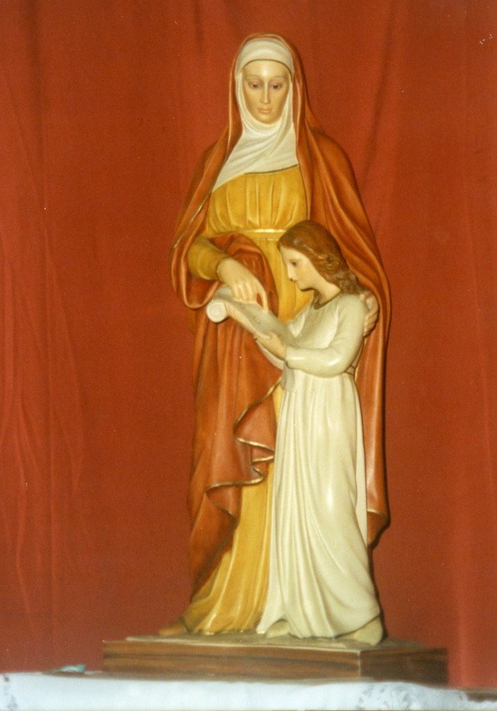 Sant'anna insegna a leggere a maria vergine (gruppo scultoreo)