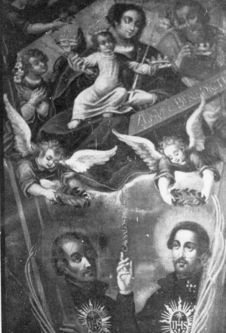 Sacra famiglia e santi martiri gesuiti (dipinto)