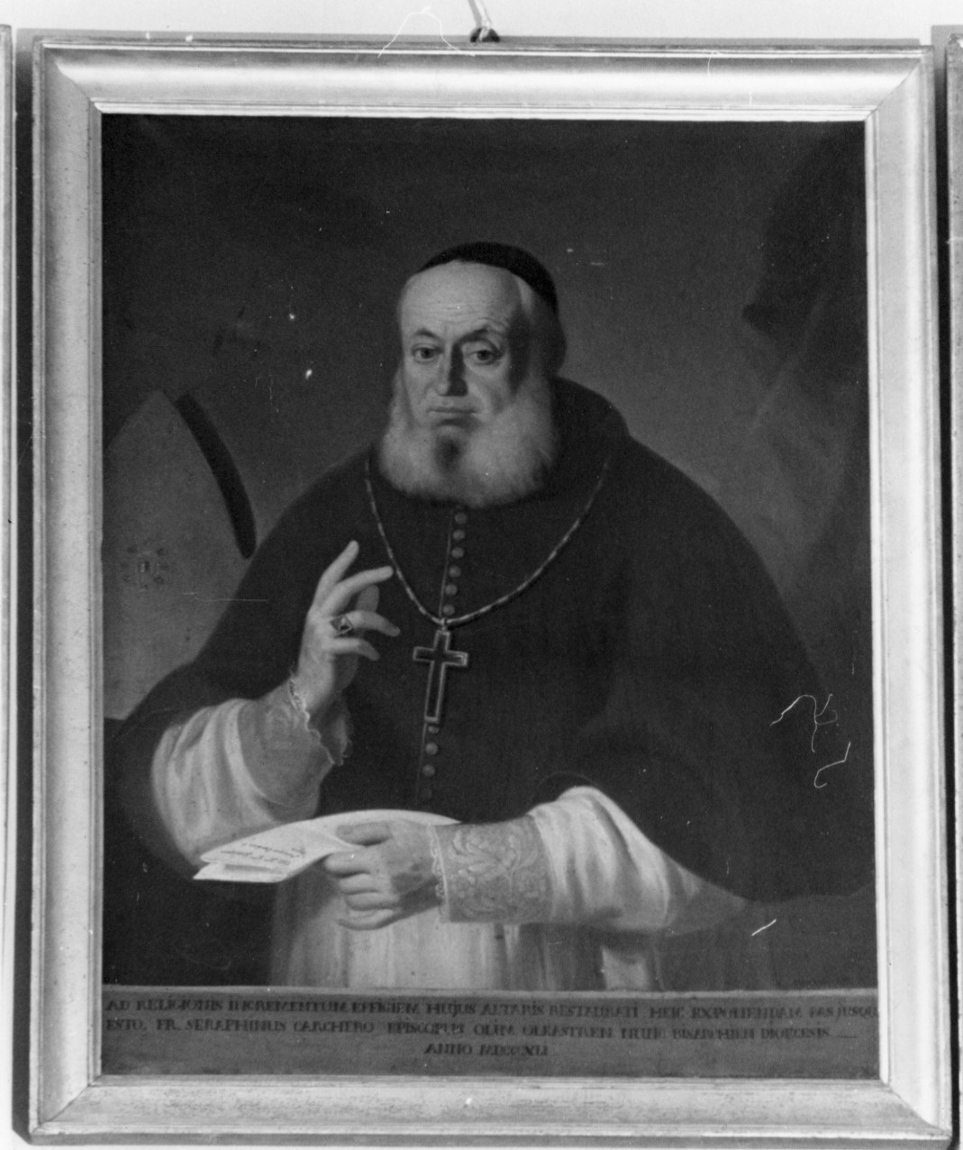 Ritratto di monsignor serafino carchero (dipinto)