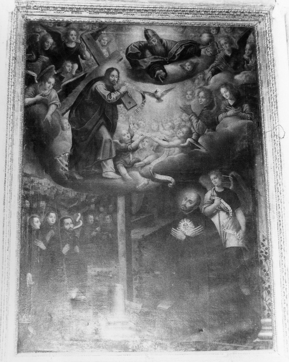 Visione di s. ignazio alla storta, apparizione di cristo ai santi gesuiti (dipinto)