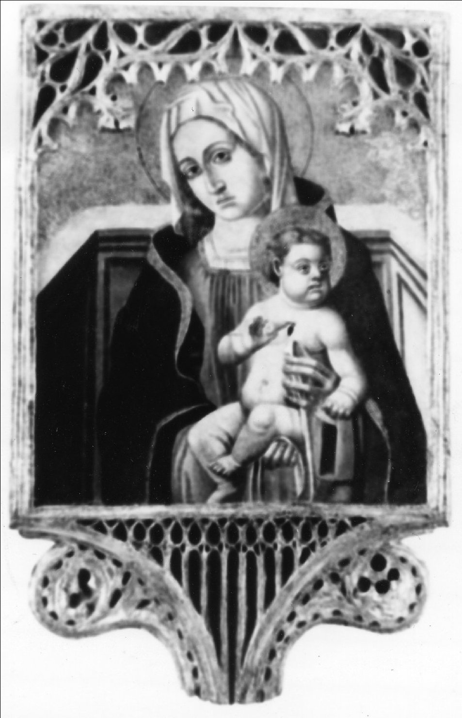 Madonna con bambino (stendardo processionale)