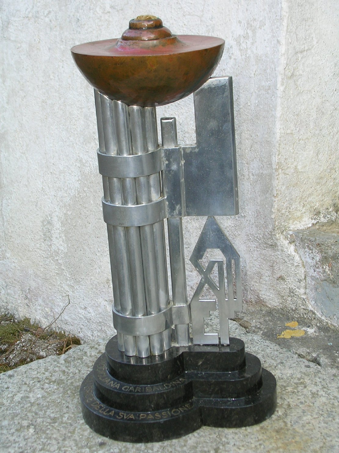 Lampada votiva, oggetti commemorativi