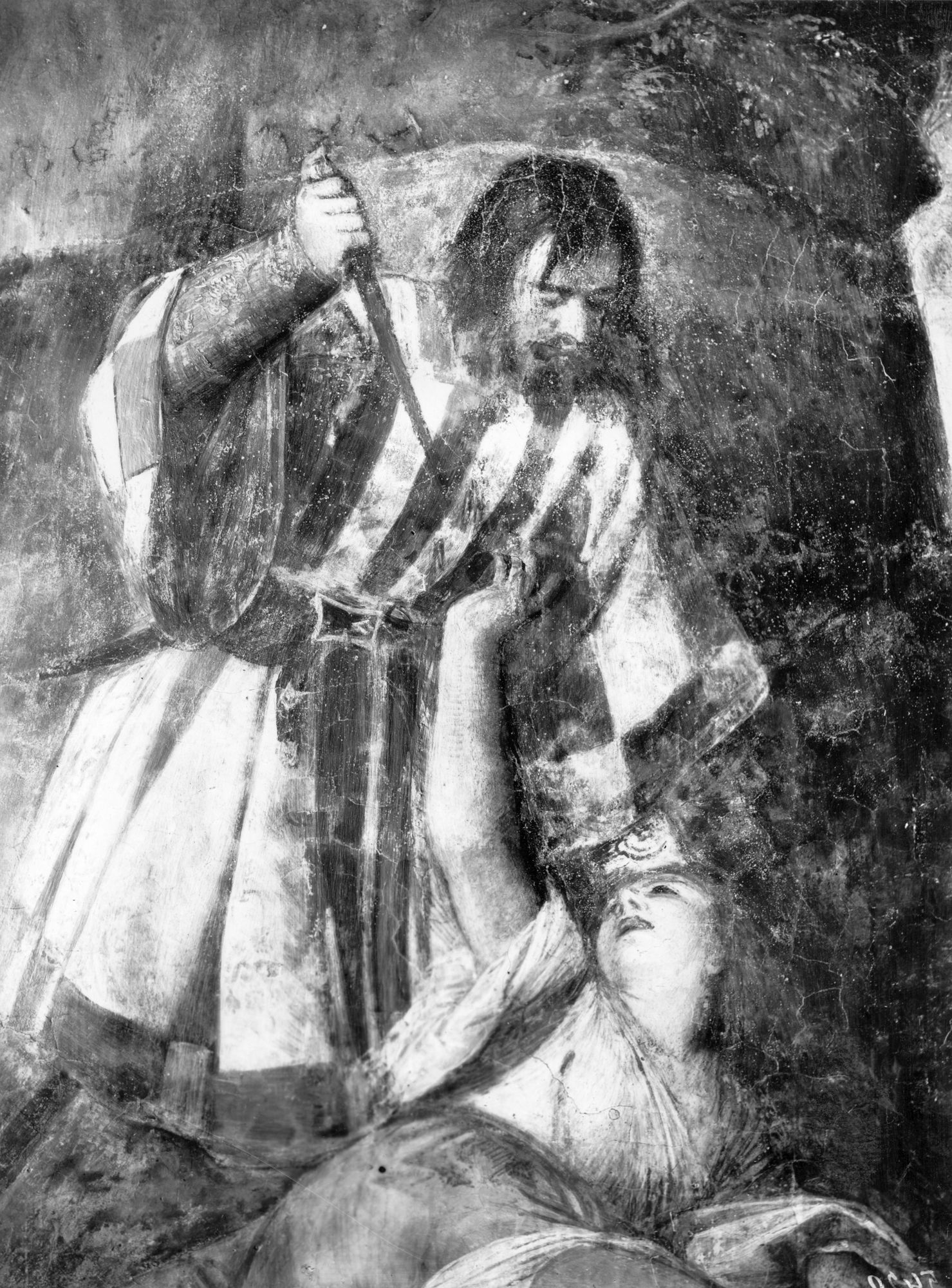 Basilica del Santo. Affreschi del Tiziano (negativo) di Gabinetto fotografico (XX)