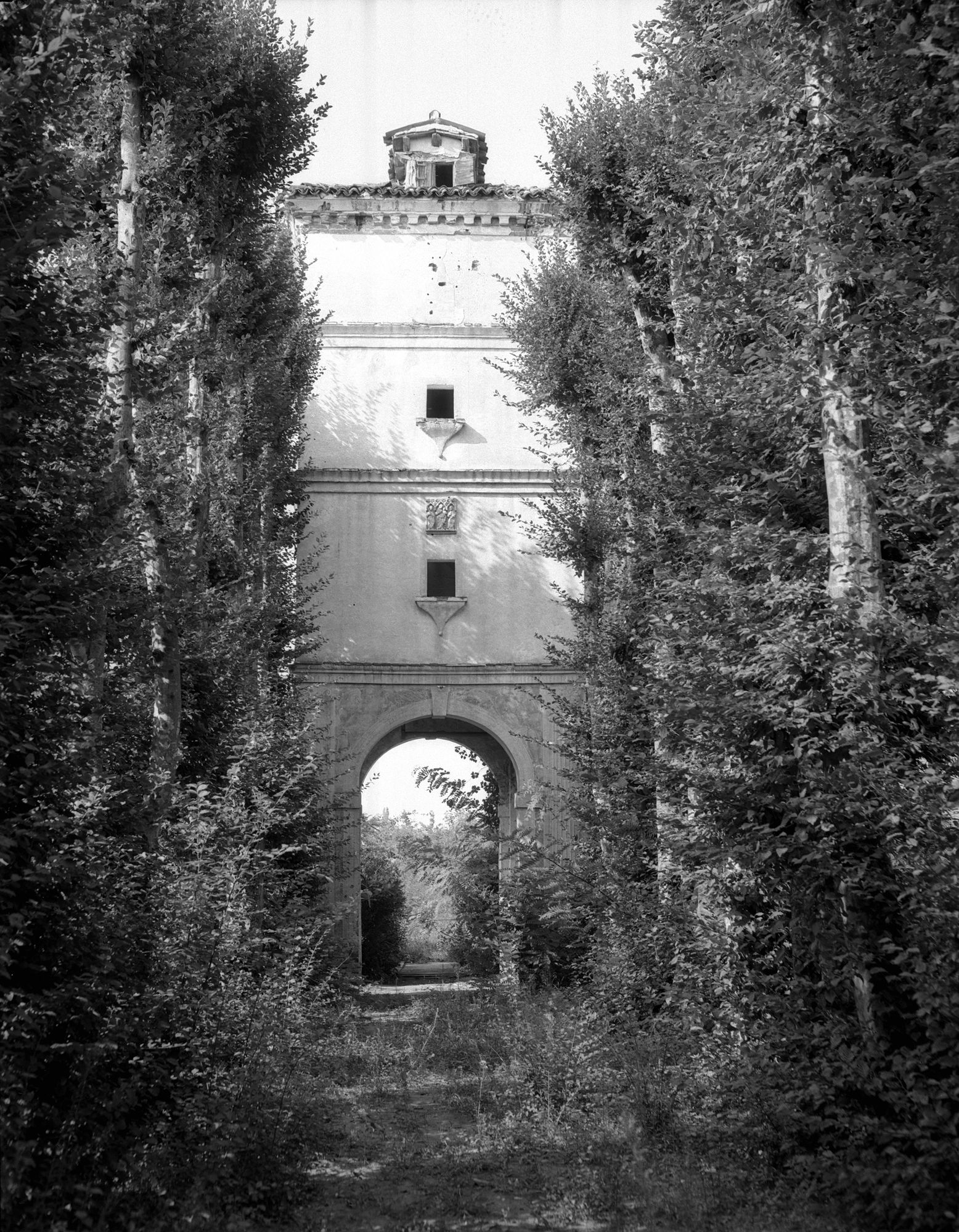 Palazzo Agazzi Sailer.Torre (negativo) di Gabinetto fotografico (XX)