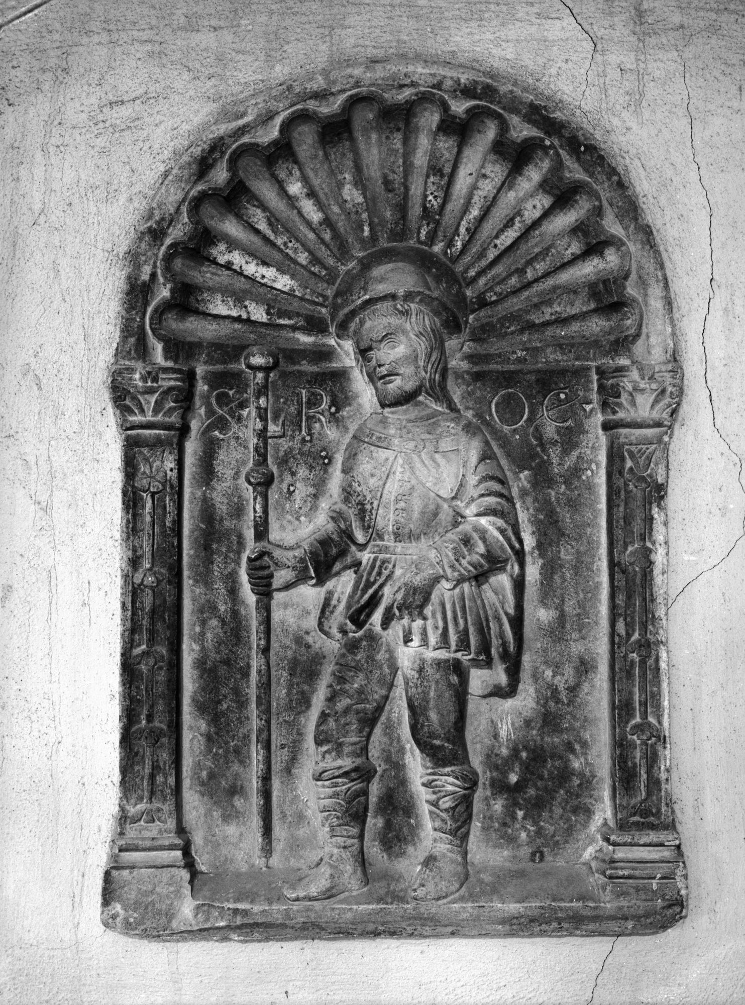 Cappelletta di Noale. Chiesa San Rocco: scultura (negativo) di Gabinetto fotografico (XX)