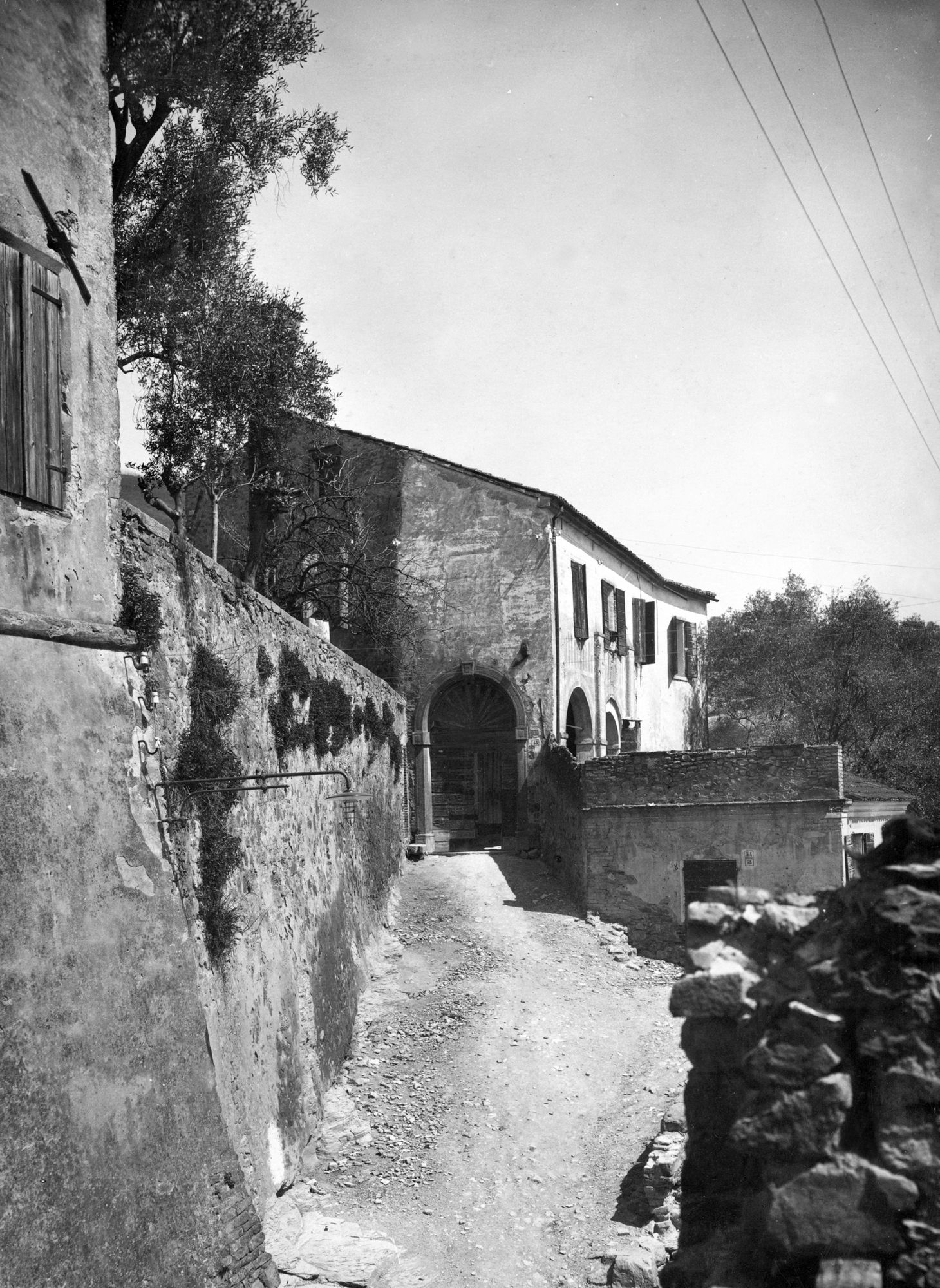 Arquà Petrarca. Casa Antonio Cardini (negativo) di Gabinetto fotografico (XX)