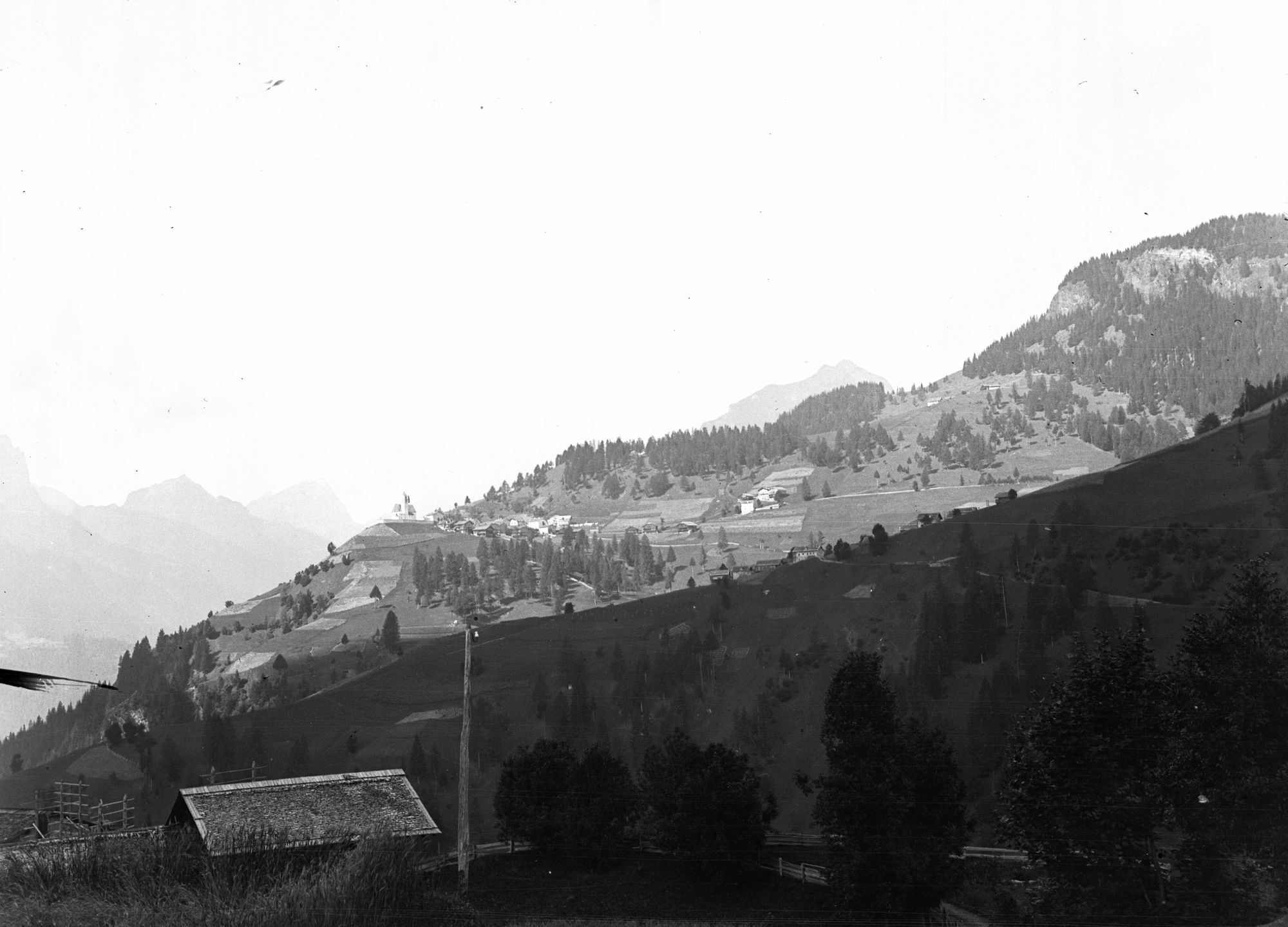 Colle di Santa Lucia. Veduta panoramica (negativo) di Ing. Ongaro (XX)