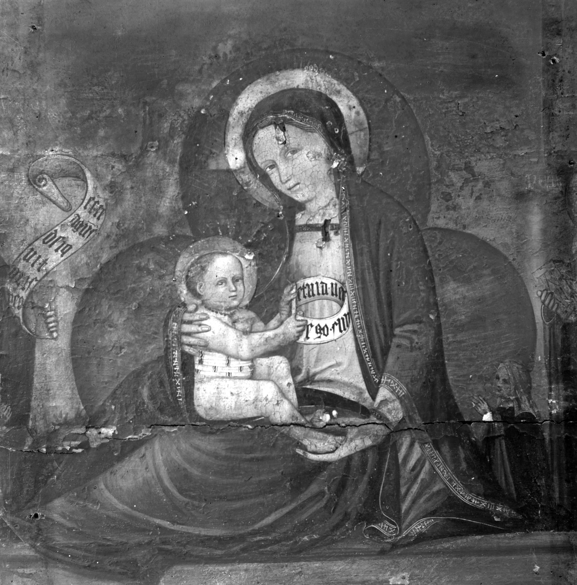 Mostra del dopolavoro. Belluno. Madonna delle Grazie. Tav. Sec. XIV (negativo) di Gabinetto fotografico (XX)