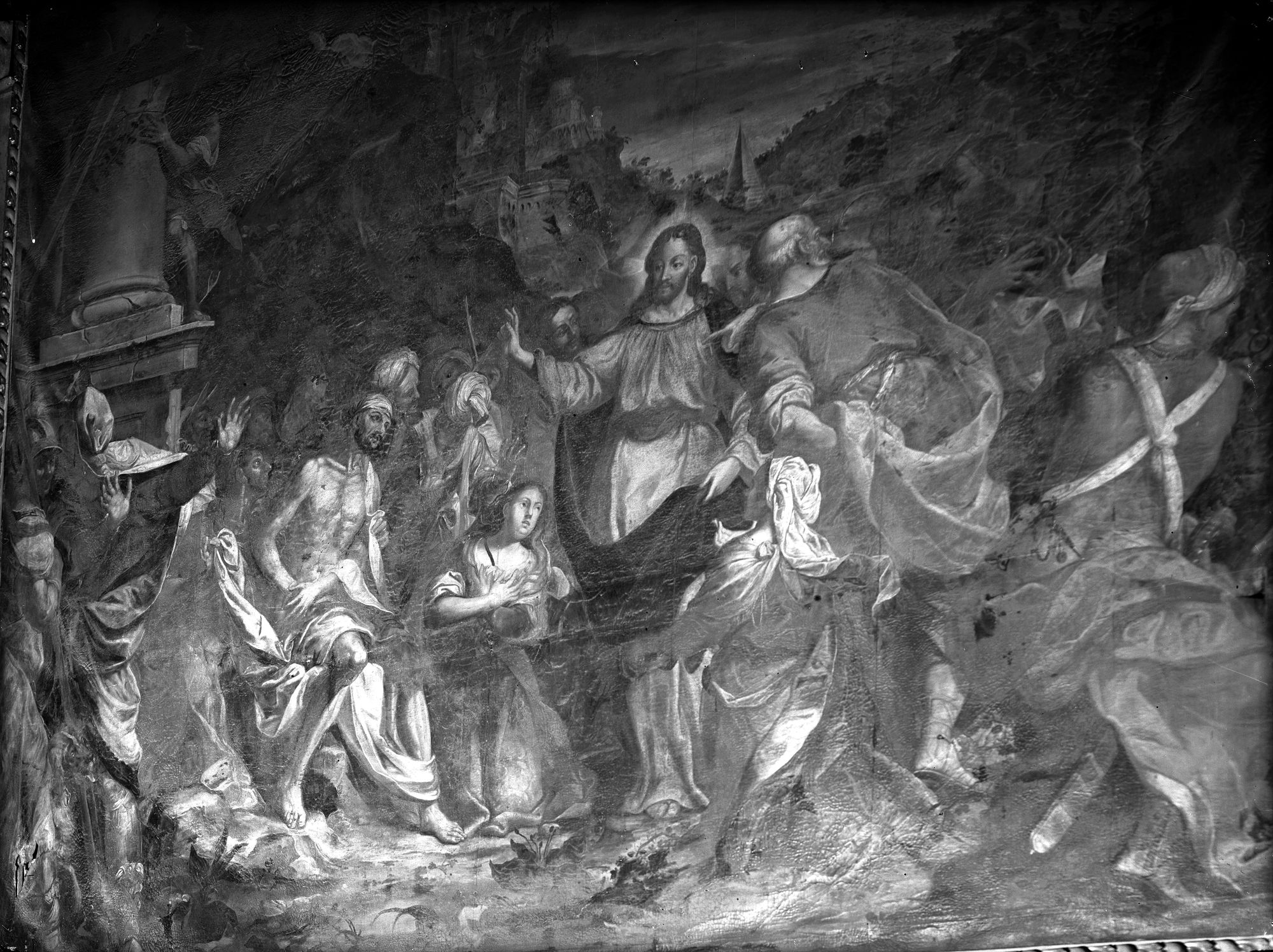 Santa Maria Maddalena. S. Forcellini. La Resurrezione di Lazzaro (negativo) di Gabinetto fotografico (XX)