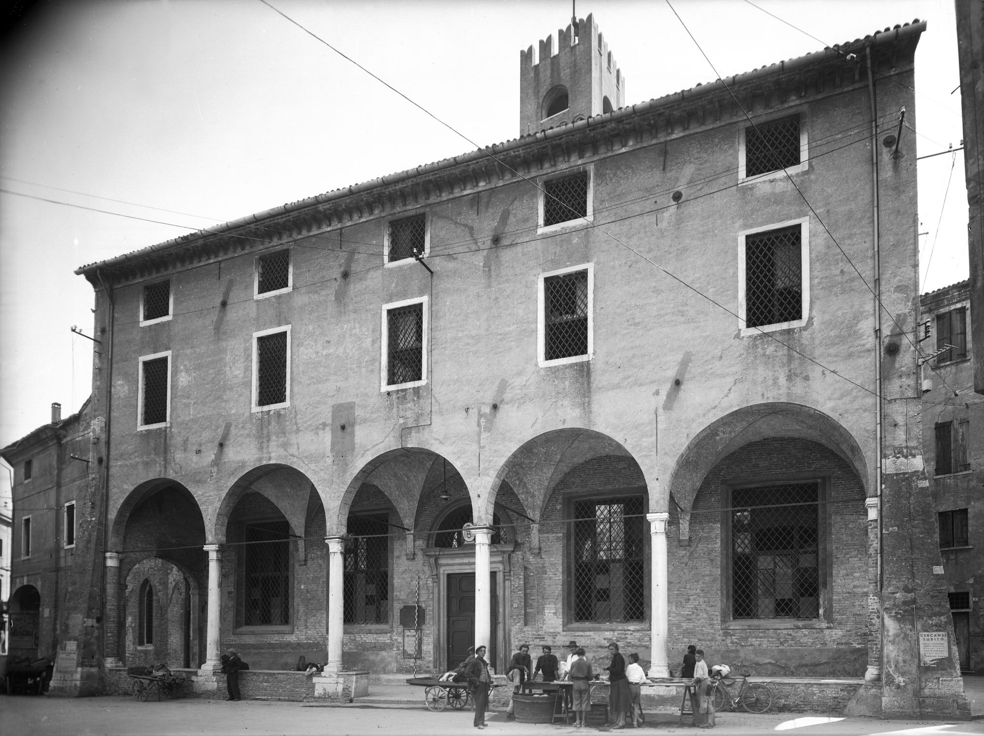 Chiesa San Vito. La facciata (negativo) di Gabinetto fotografico (XX)