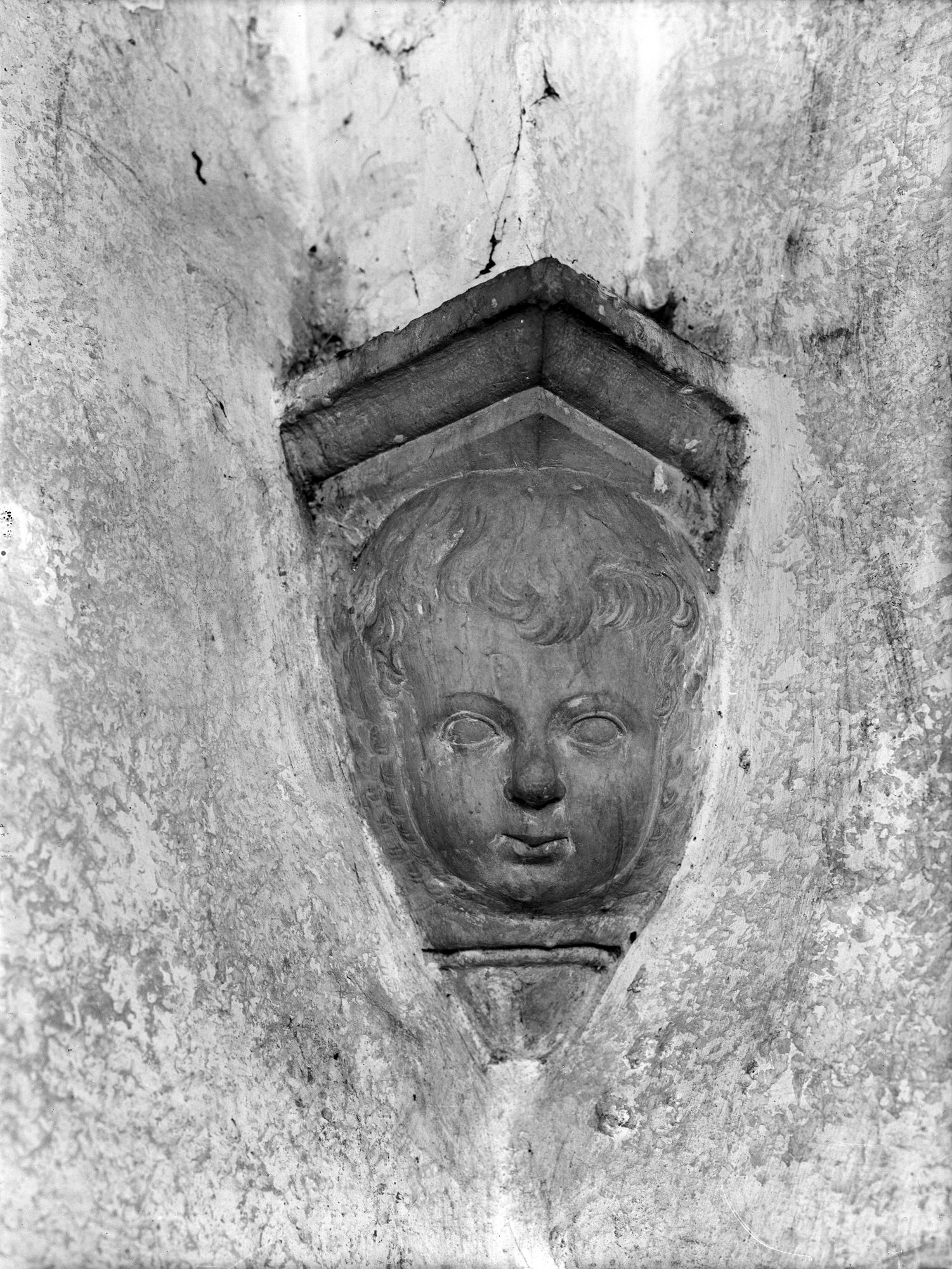 San Paolo. Peduccio della volta del loggiato (negativo) di Gabinetto fotografico (XX)