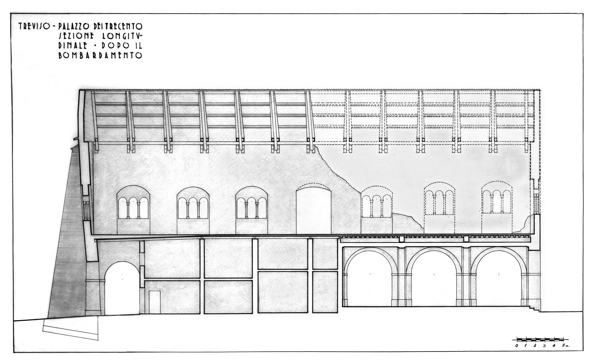 Salone dei Trecento. Disegni (negativo) di Gabinetto fotografico (XX)