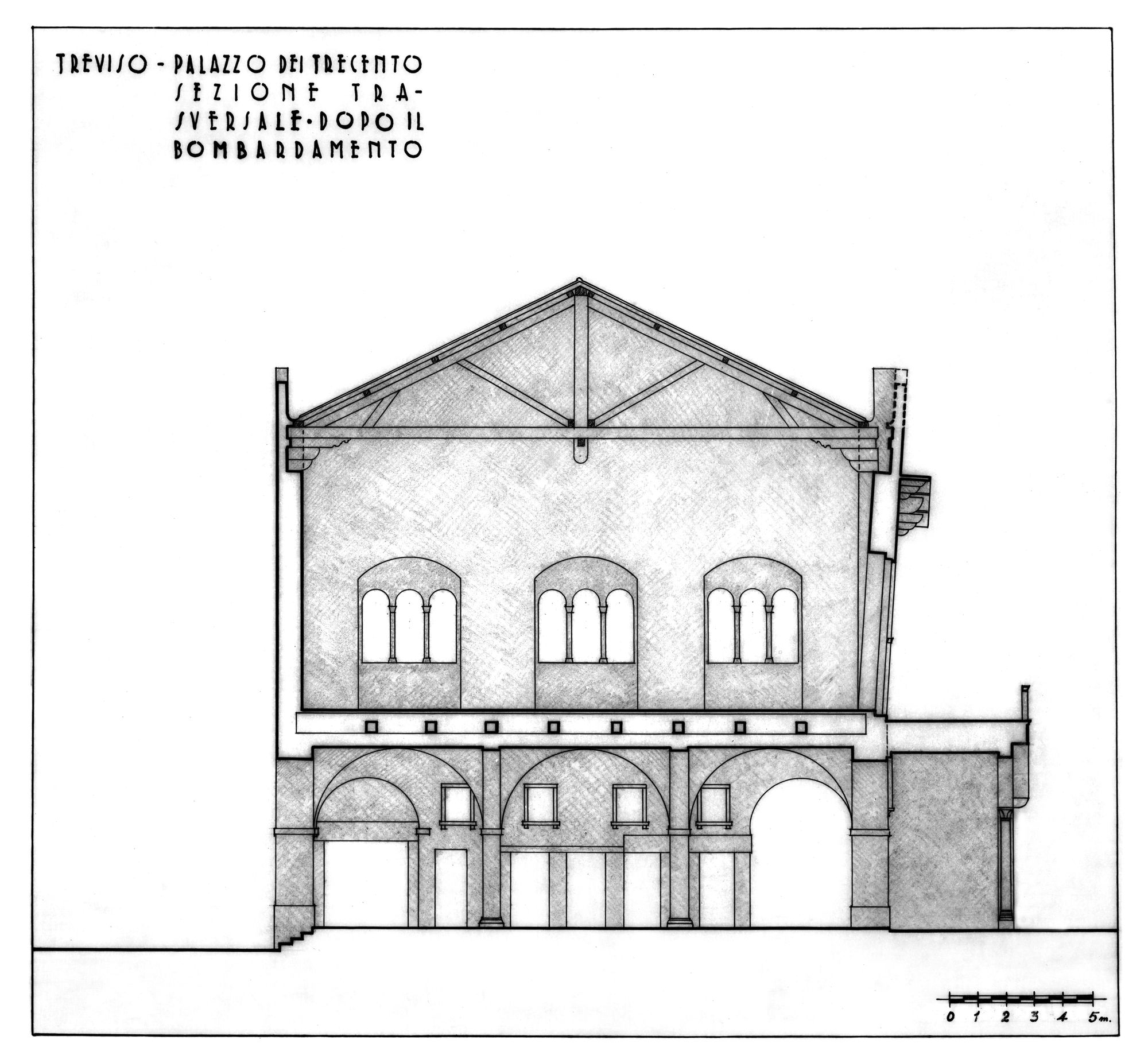 Salone dei Trecento. Disegni (negativo) di Gabinetto fotografico (XX)