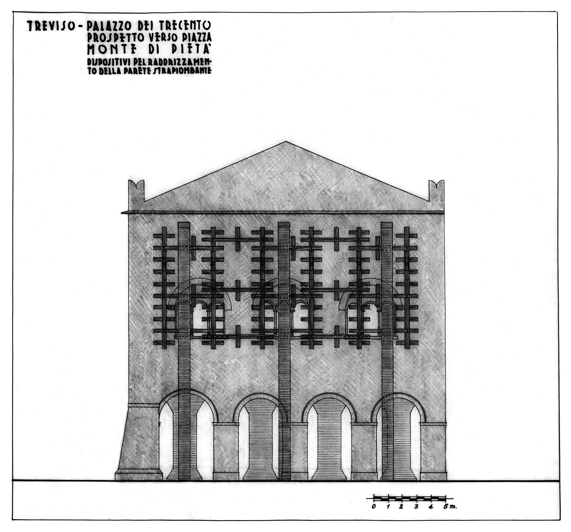 Salone dei Trecento. Disegni (negativo) di Gabinetto fotografico (XX)