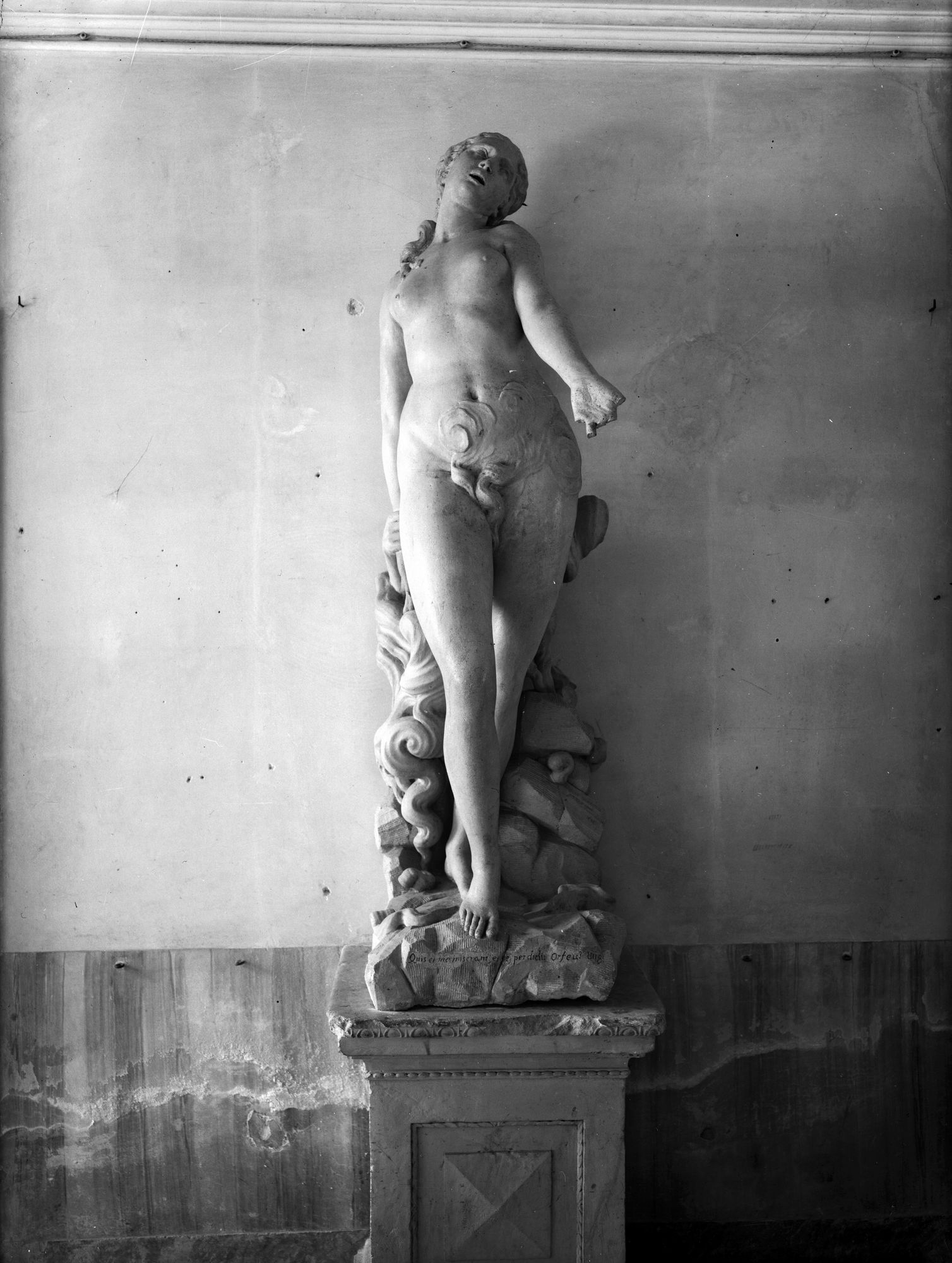 Villa Falier. Canova. Euridice (negativo) di Gabinetto fotografico (XX)