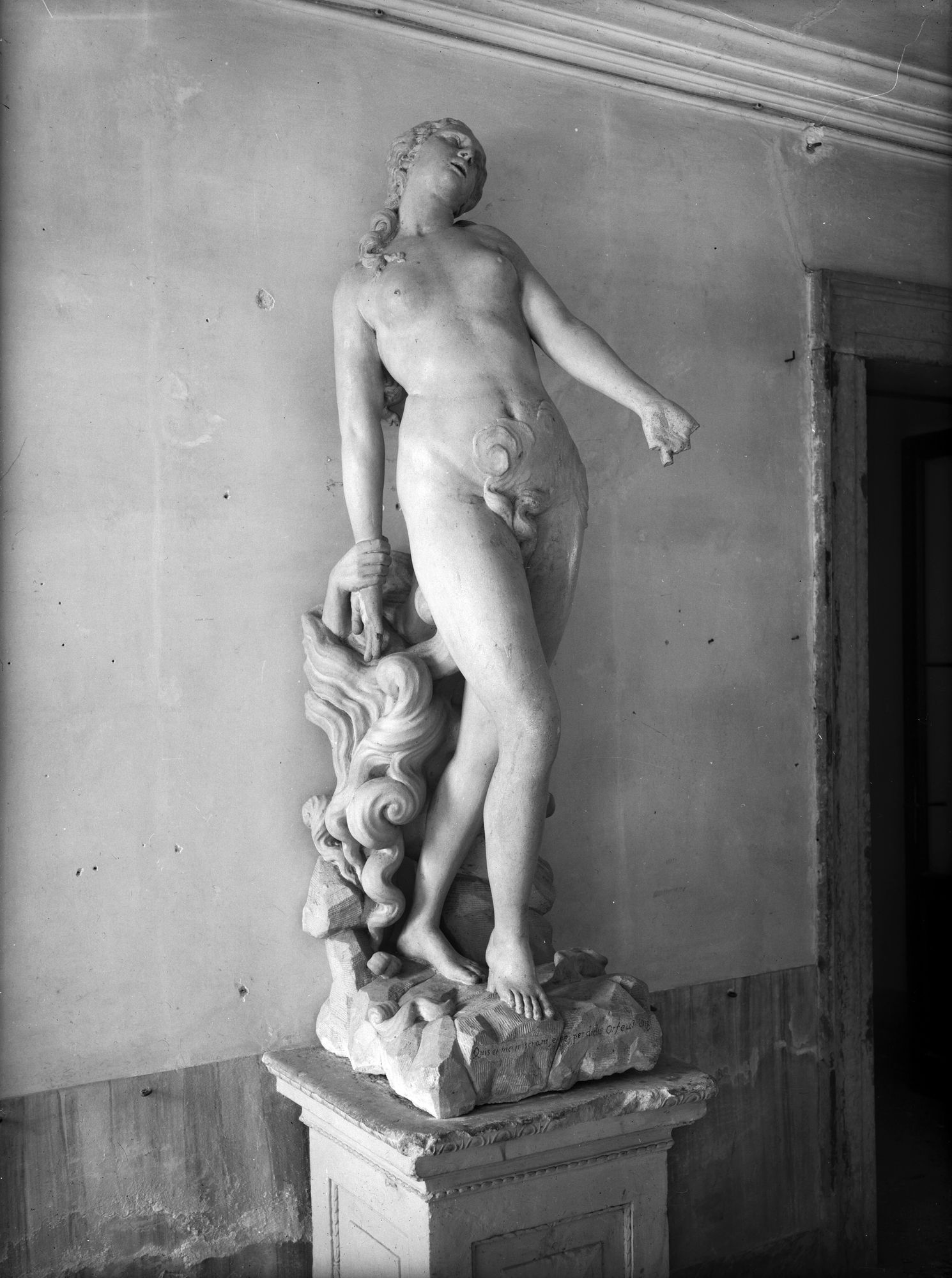 Villa Falier. Canova. Euridice (negativo) di Gabinetto fotografico (XX)