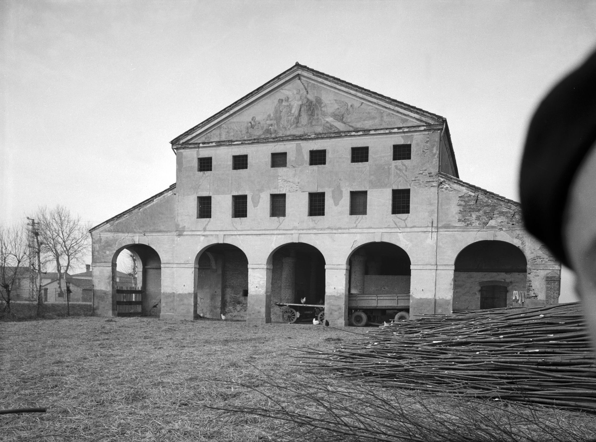 Propietà Tassi. Prospetto (negativo) di Gabinetto fotografico (XX)