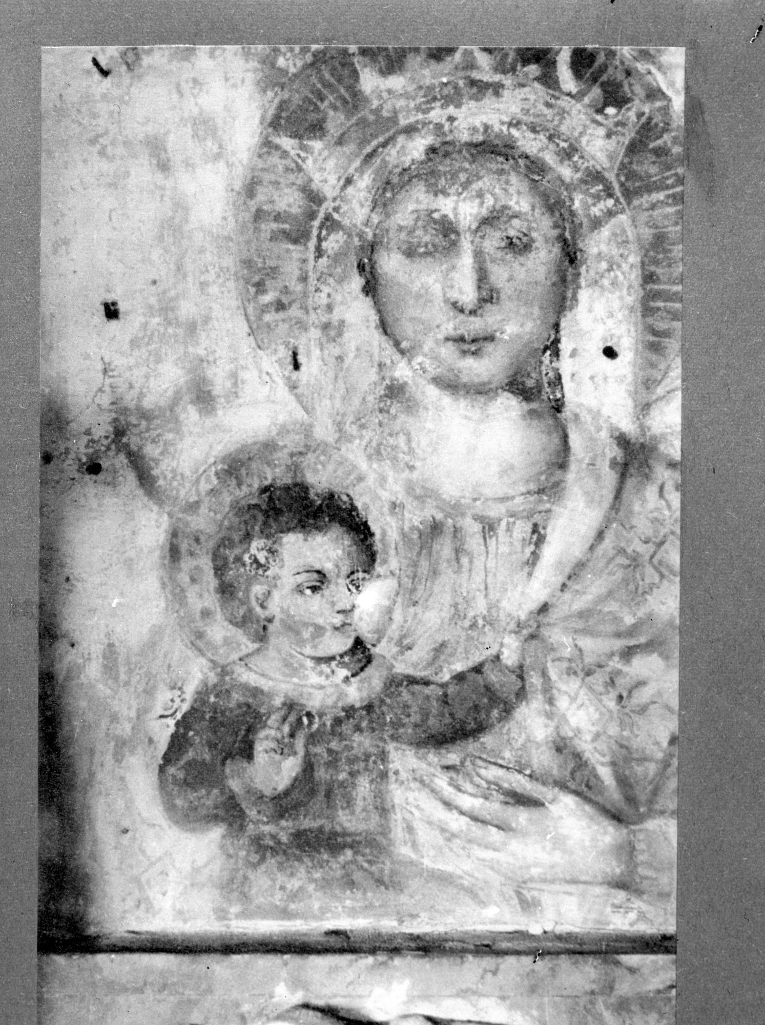 Chiesazza. Chiesa. Madonna e Bambino (negativo) di Gabinetto fotografico (XX)