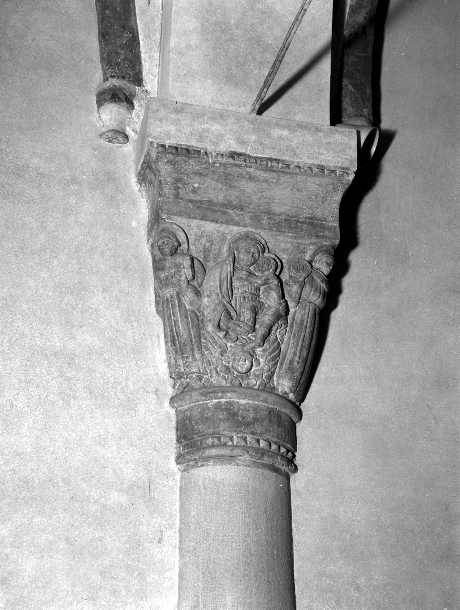 Chiesa San Giovanni. Capitello (negativo) di Gabinetto fotografico (XX)