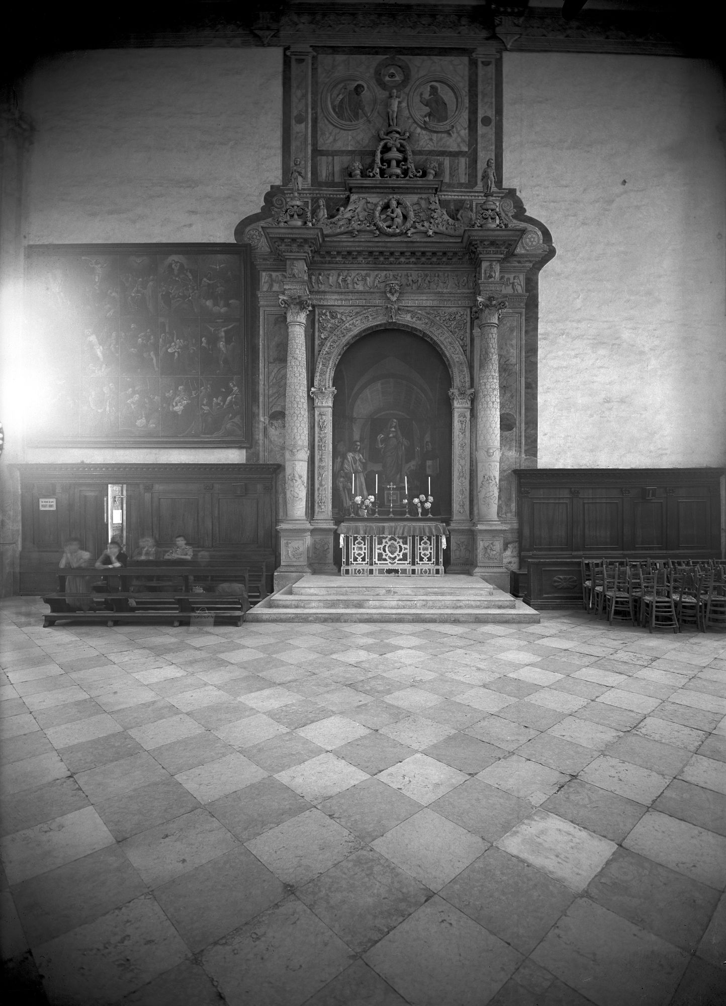 Duomo. Veduta di un' altare (negativo) di Gabinetto fotografico (XX)