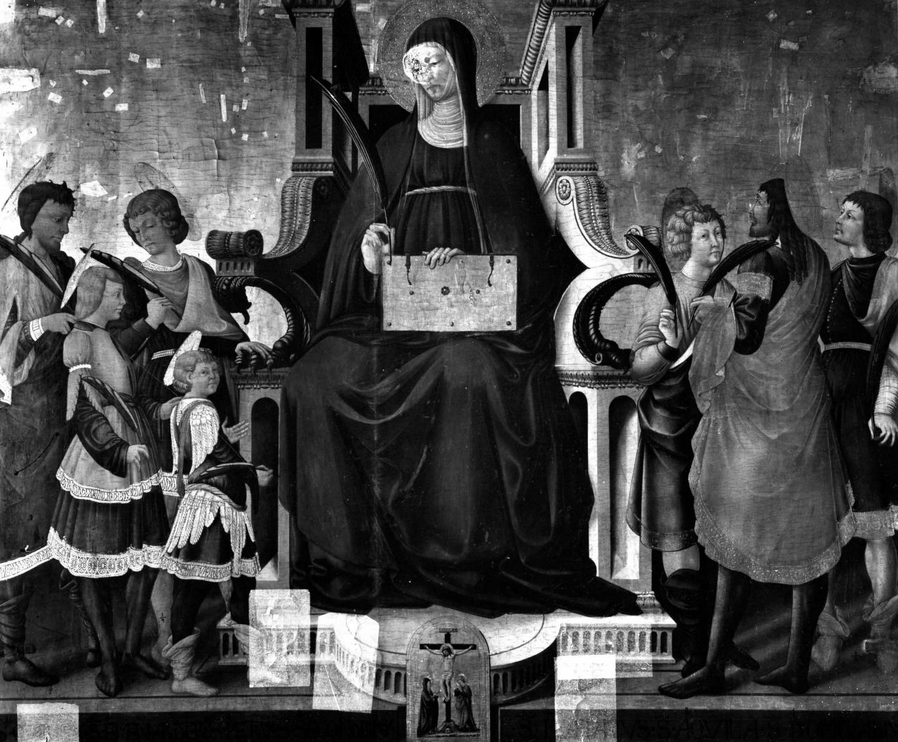 Santa Felicita e i suoi figli (dipinto) di Neri di Bicci (sec. XV)