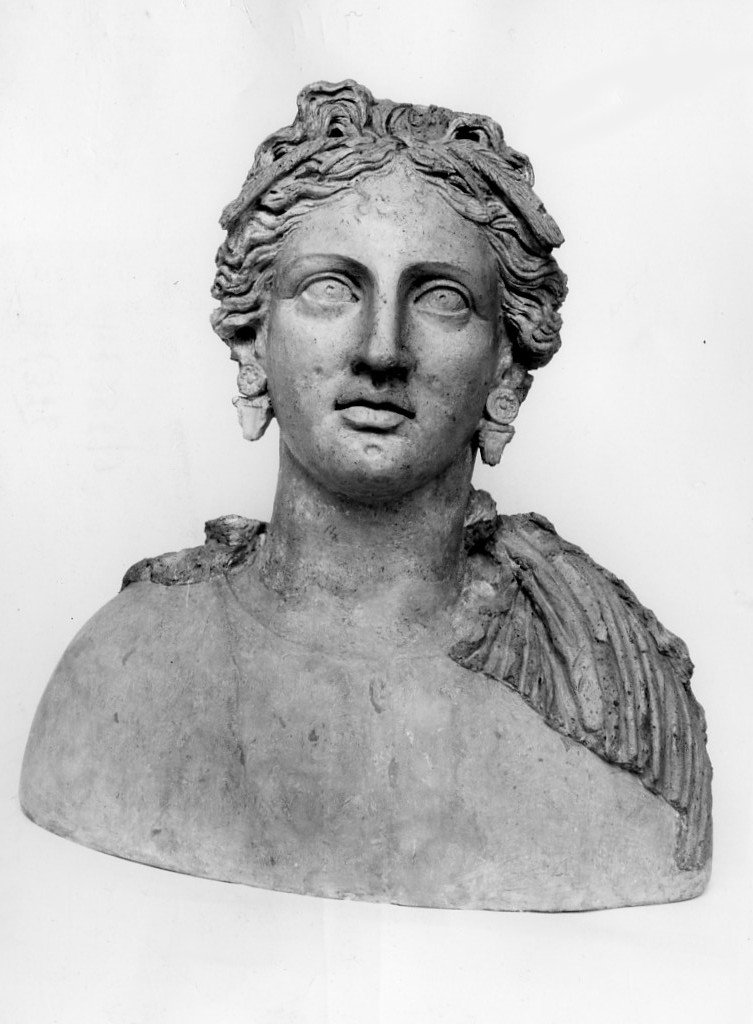 busto femminile votivo (metà sec. II a.C)