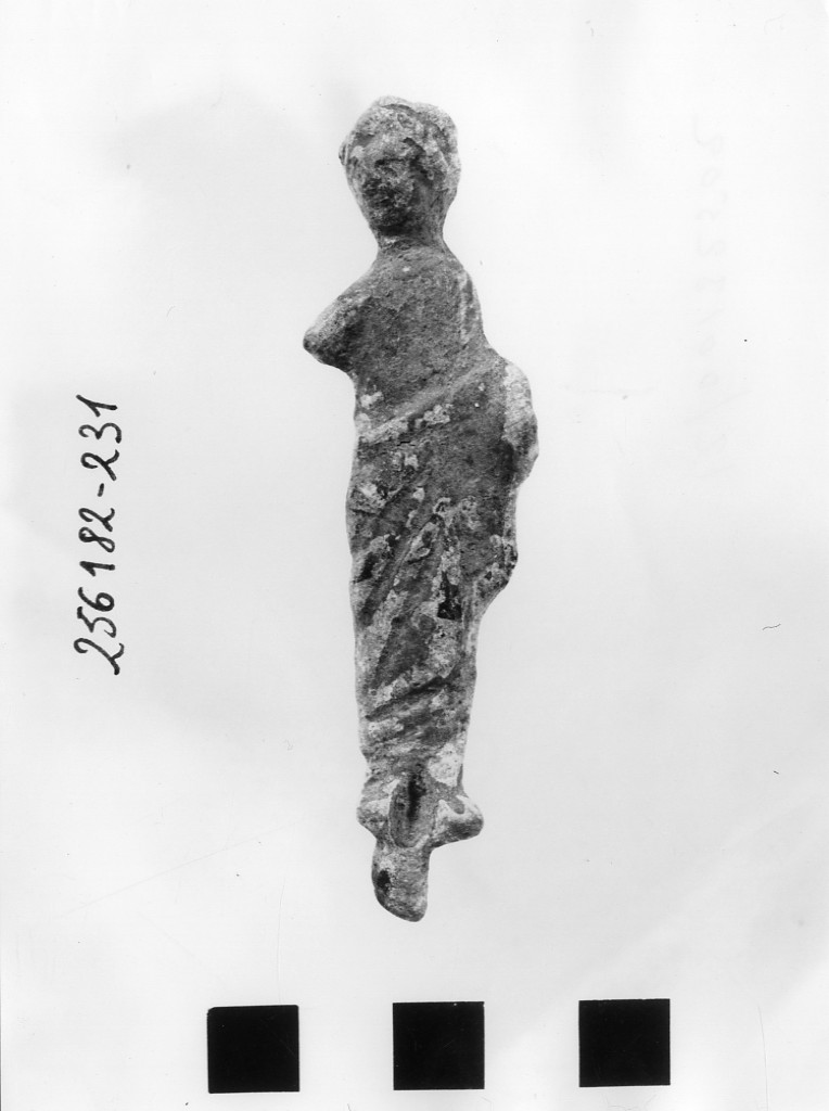 sacerdote (bronzetto) - ambiente italico romanizzato (secc. III a.C.-II a.C)