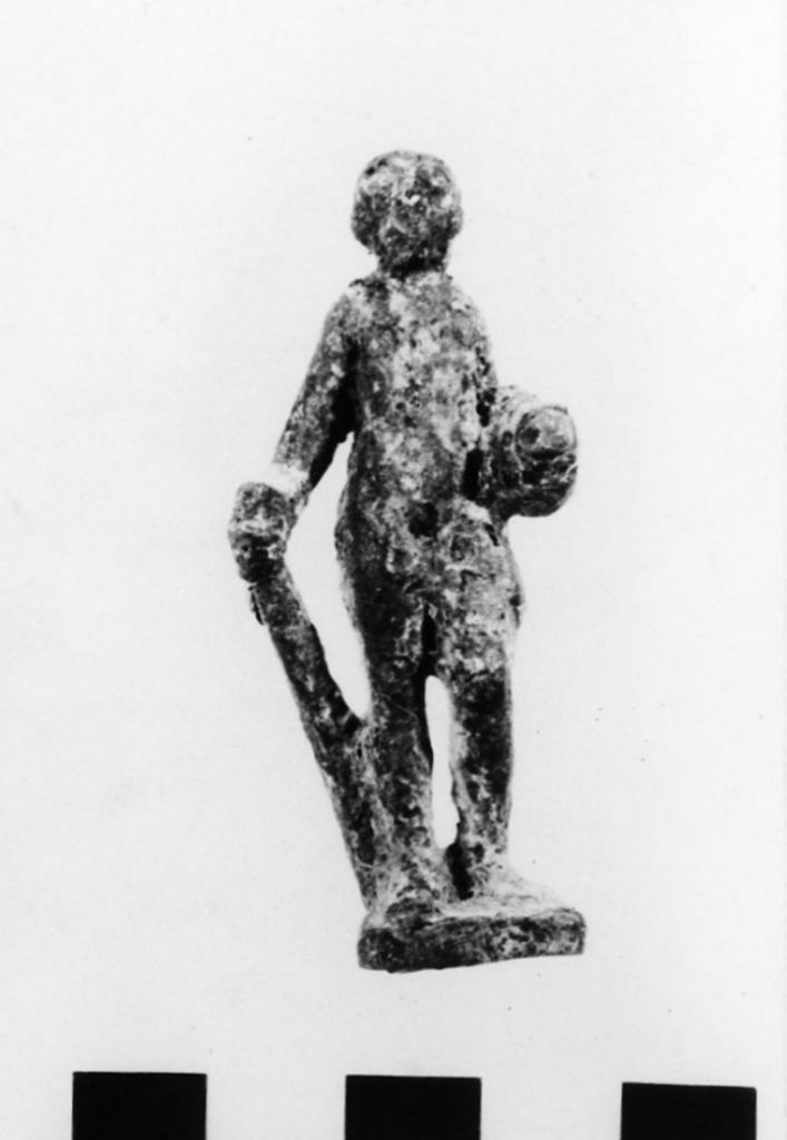 Eracle con il pomo delle Esperidi (bronzetto) (sec. II d.C)