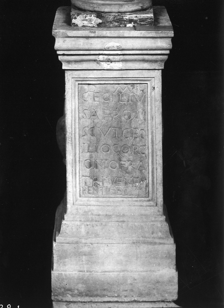 ara funeraria (secc. II d.C.-III d.C)