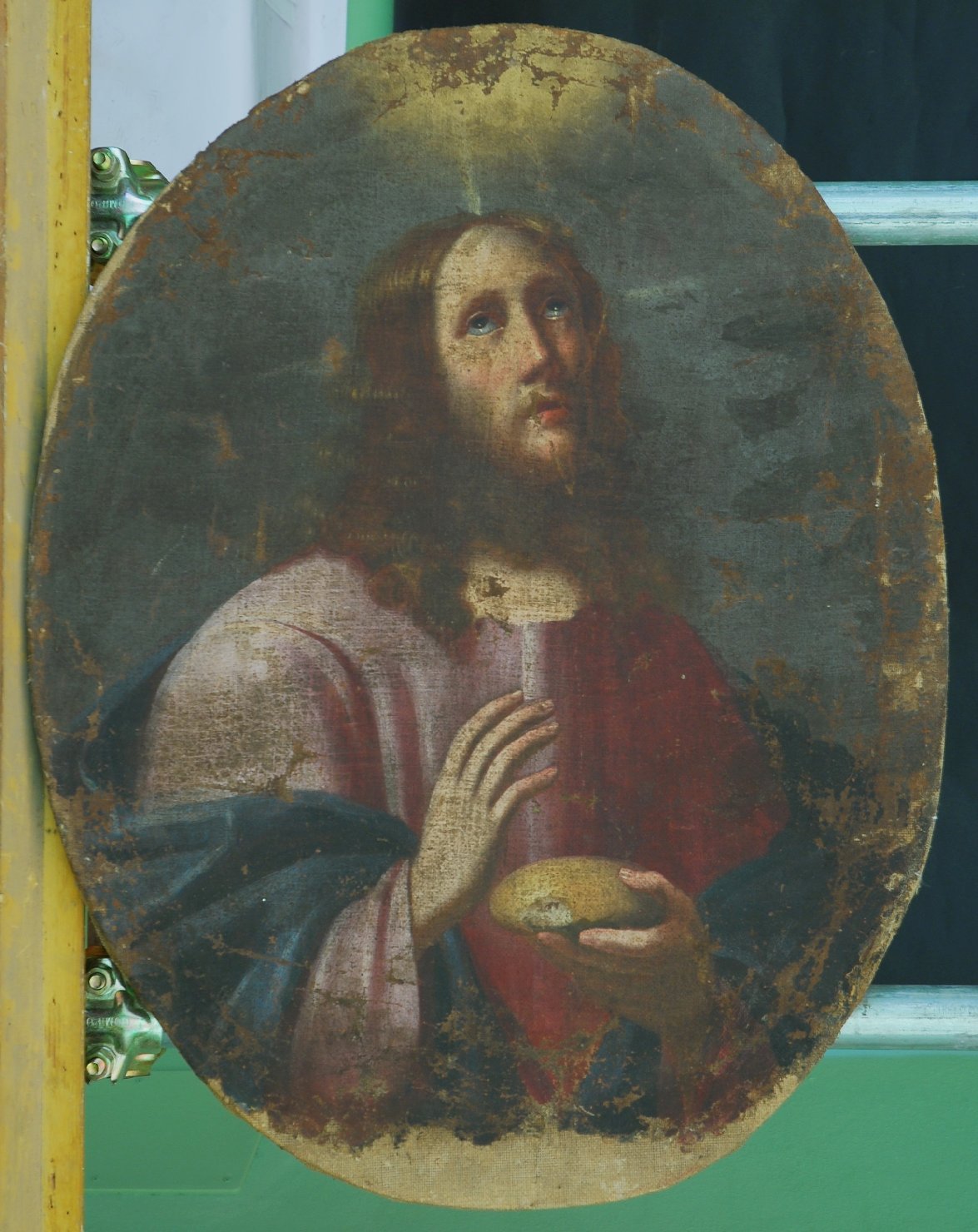 Cristo benedice il pane (dipinto) - ambito pisano (sec. XVIII)