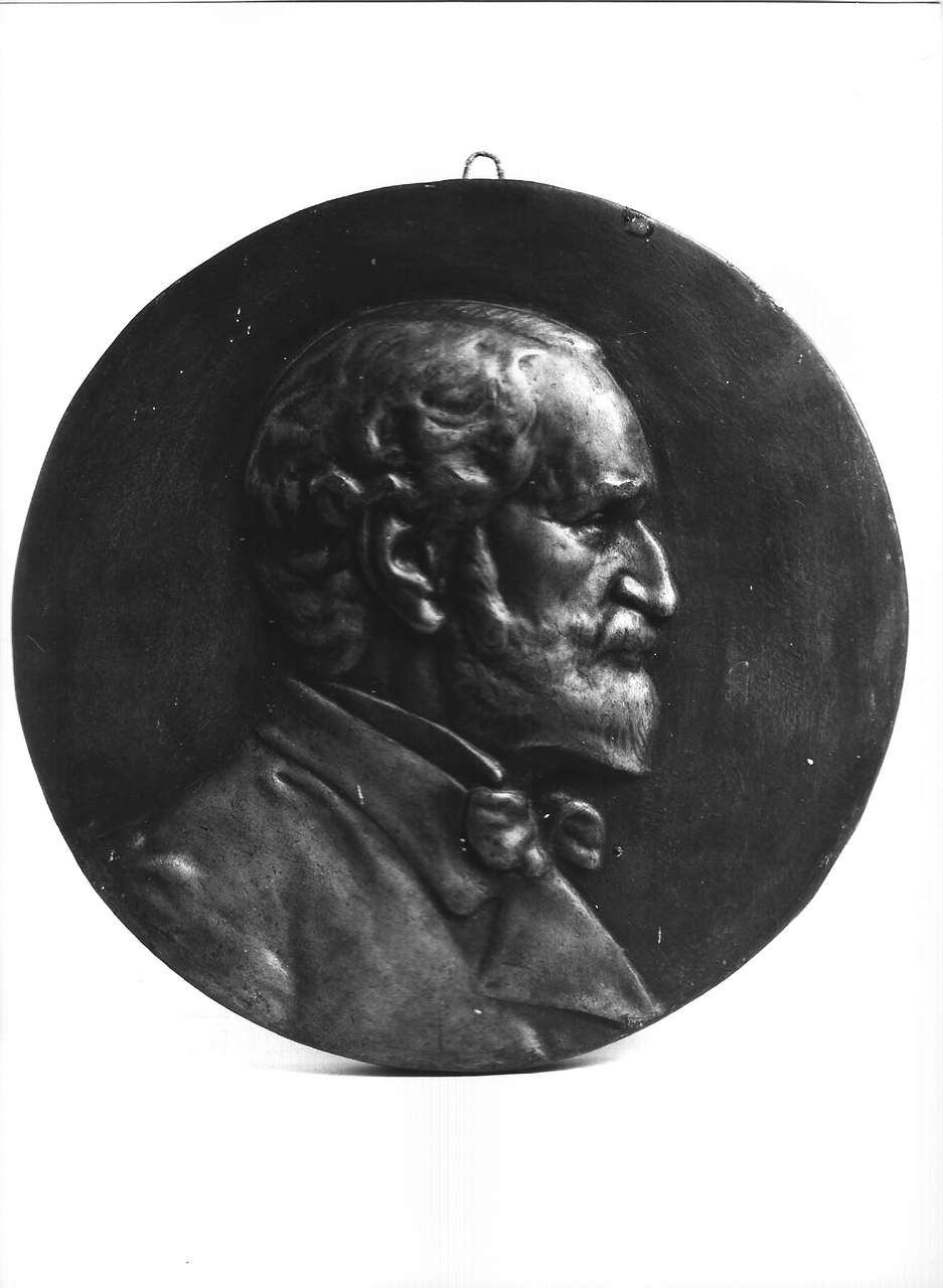 Giuseppe Mazzini (calco, opera isolata) - produzione coreglina (sec. XX)
