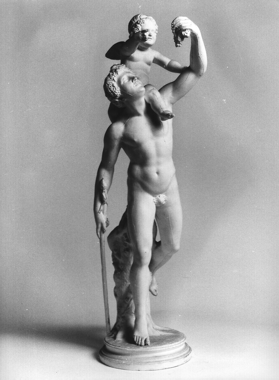 Dionisio e Eros (calco, opera isolata) - produzione coreglina (fine sec. XIX)
