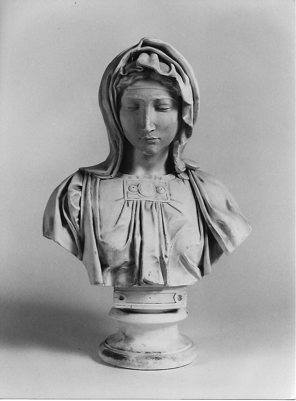 figura femminile (calco, opera isolata) - produzione coreglina (fine sec. XIX)