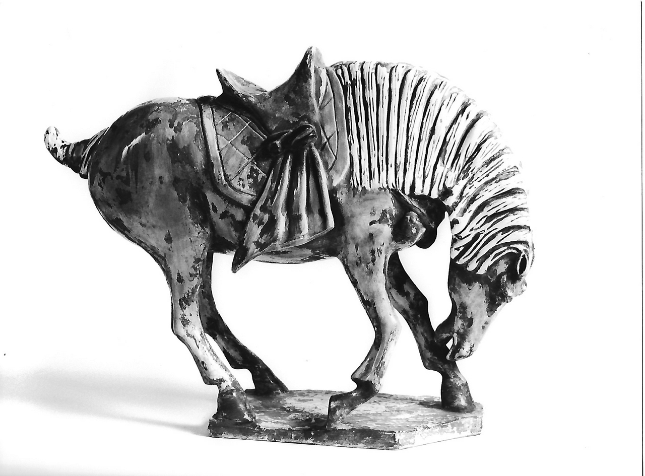 cavallo (calco, opera isolata) - produzione coreglina (secc. XIX/ XX)
