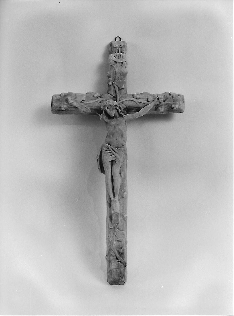Cristo crocifisso (calco, opera isolata) - produzione coreglina (secc. XIX/ XX)