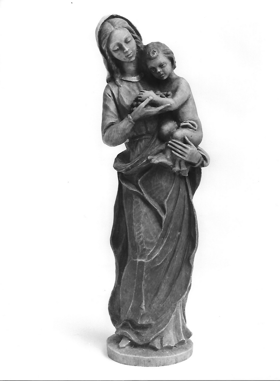 Madonna con bambino (calco, opera isolata) - produzione coreglina (seconda metà sec. XX)