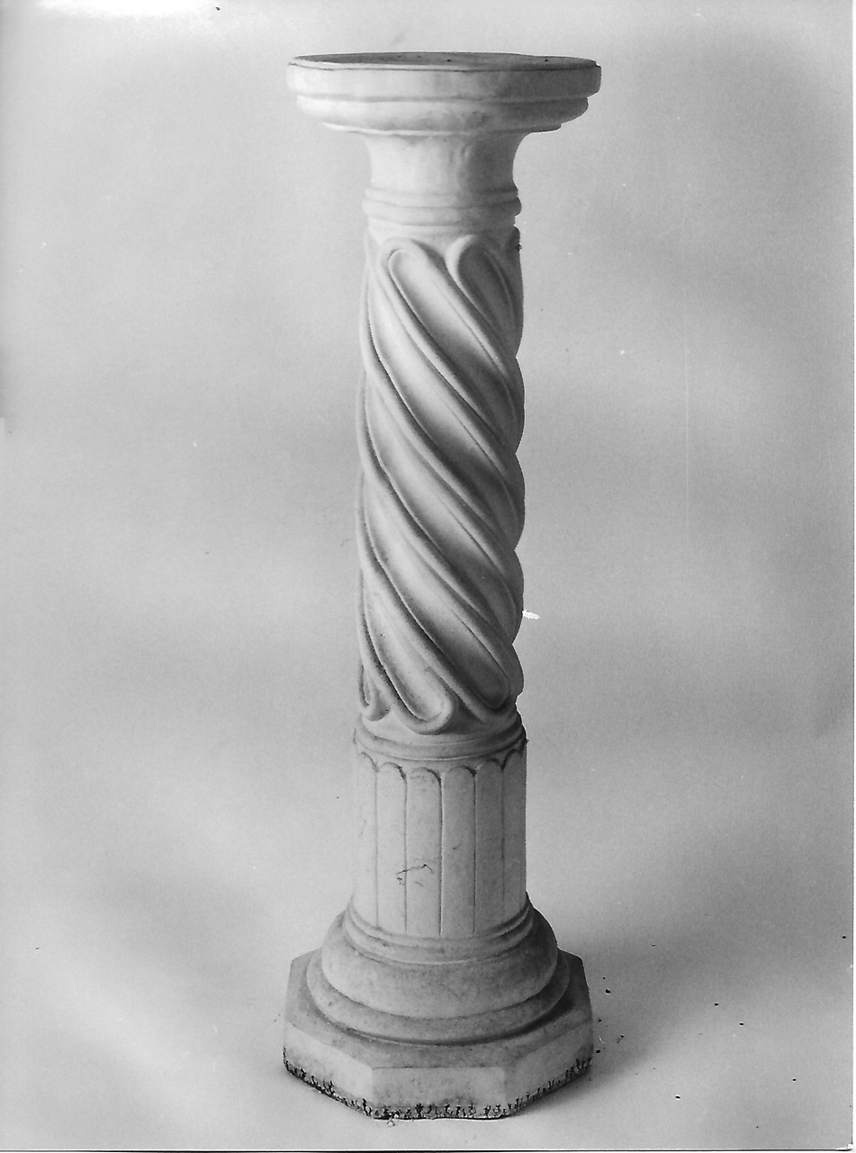 motivo decorativo a spirali (calco, serie) - produzione coreglina (sec. XX)