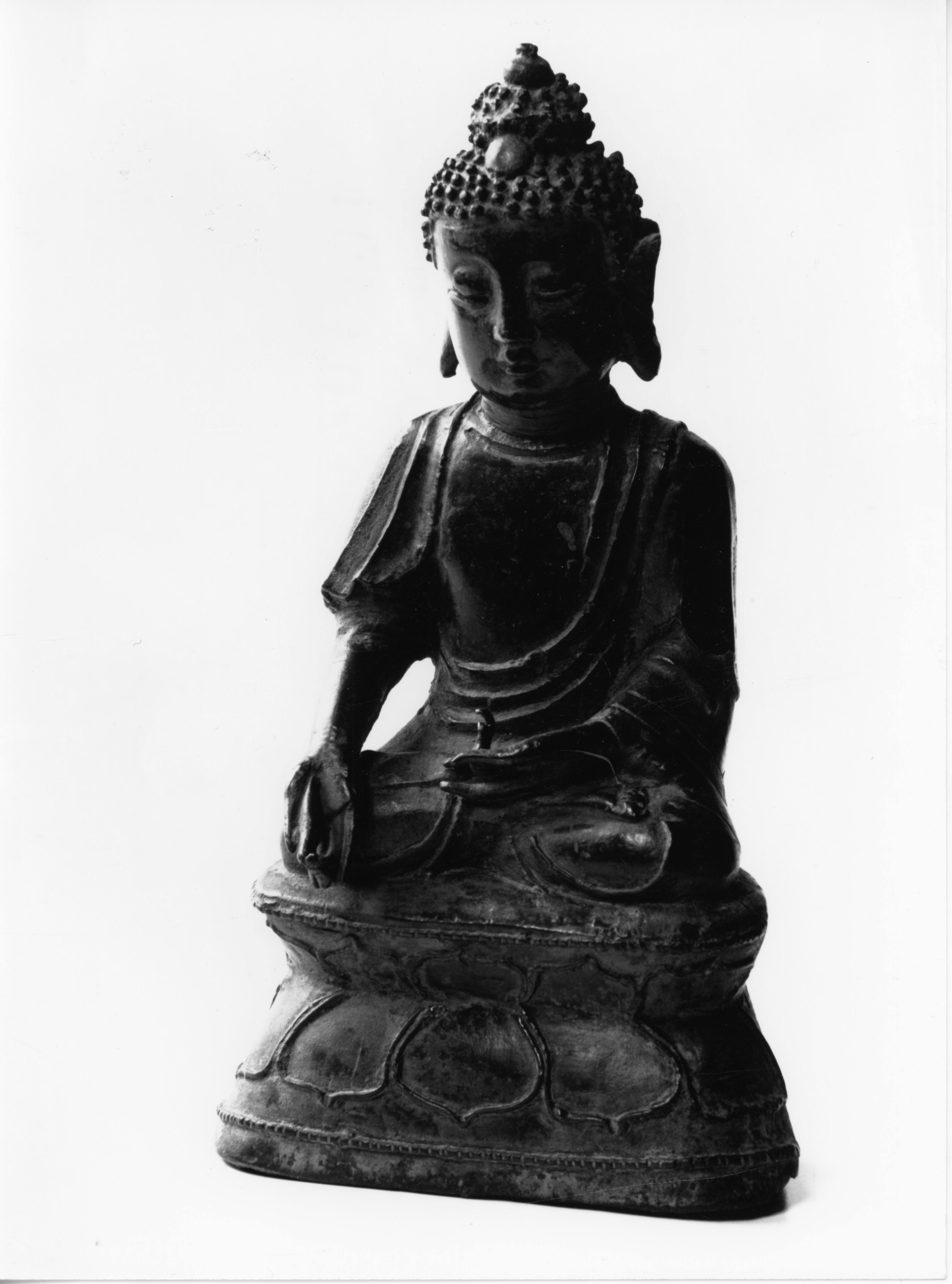 Buddha Amitabha, divinità (bronzetto) - ambito cinese (secc. XIV/ XVII)