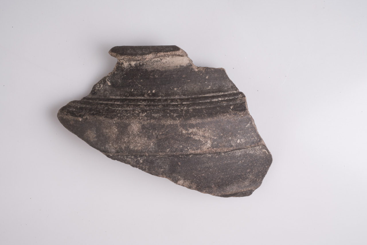 vaso situliforme/ frammento - ambito protostorico veneto (VII - VI a.C)