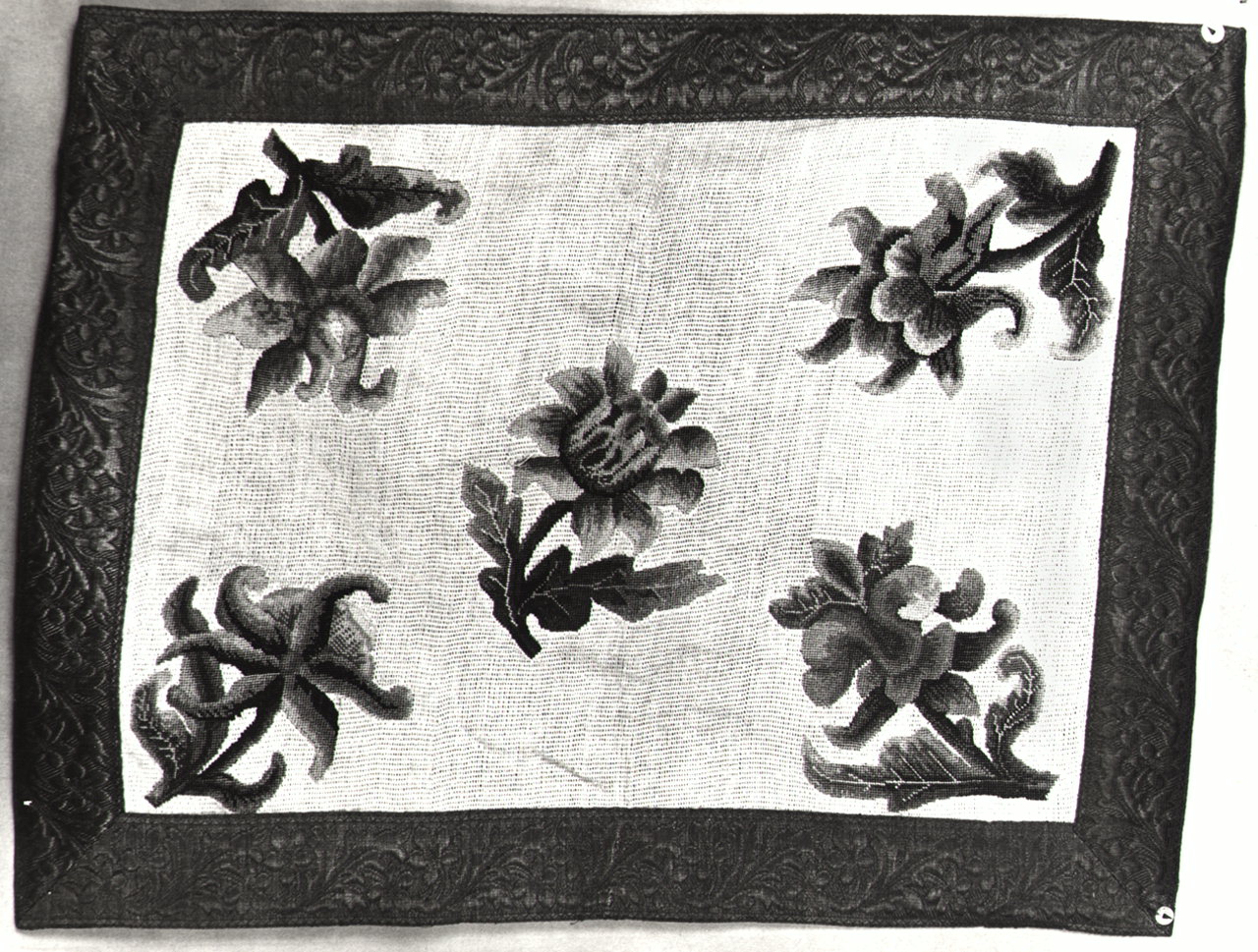 mappà - ambito ebraico, manifattura toscana (fine/ inizio XIX-XX)